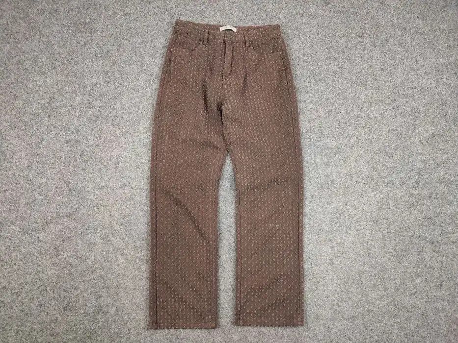 Japanese Brand Vintage Hype Japan Brown Denim Distressed Skater Jeans Size US 32 / EU 48 - 5 Thumbnail