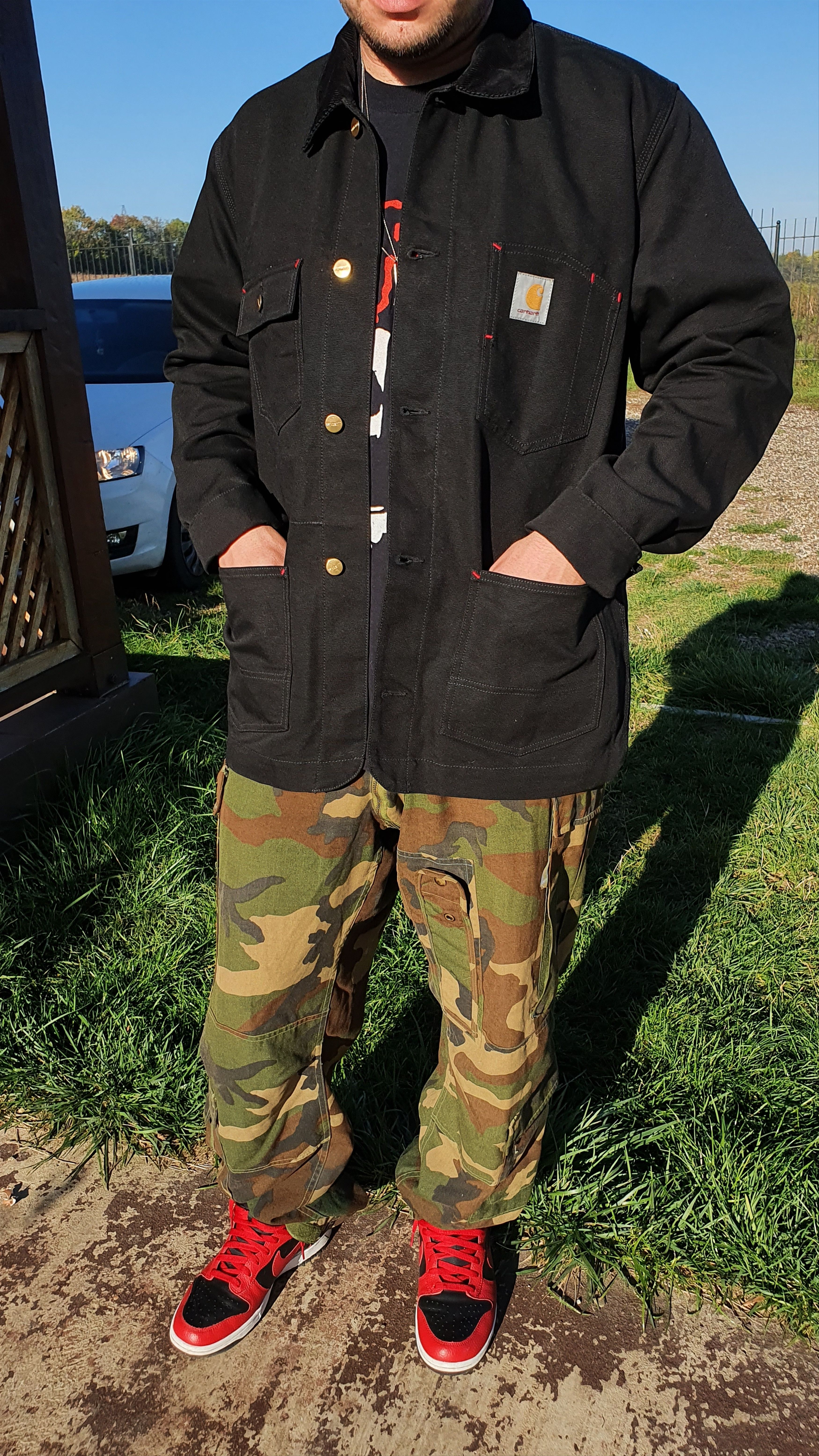 Carhartt × Carhartt Wip New Carhartt Worker Multi Pockets State Coat Jacket Size US XL / EU 56 / 4 - 5 Thumbnail