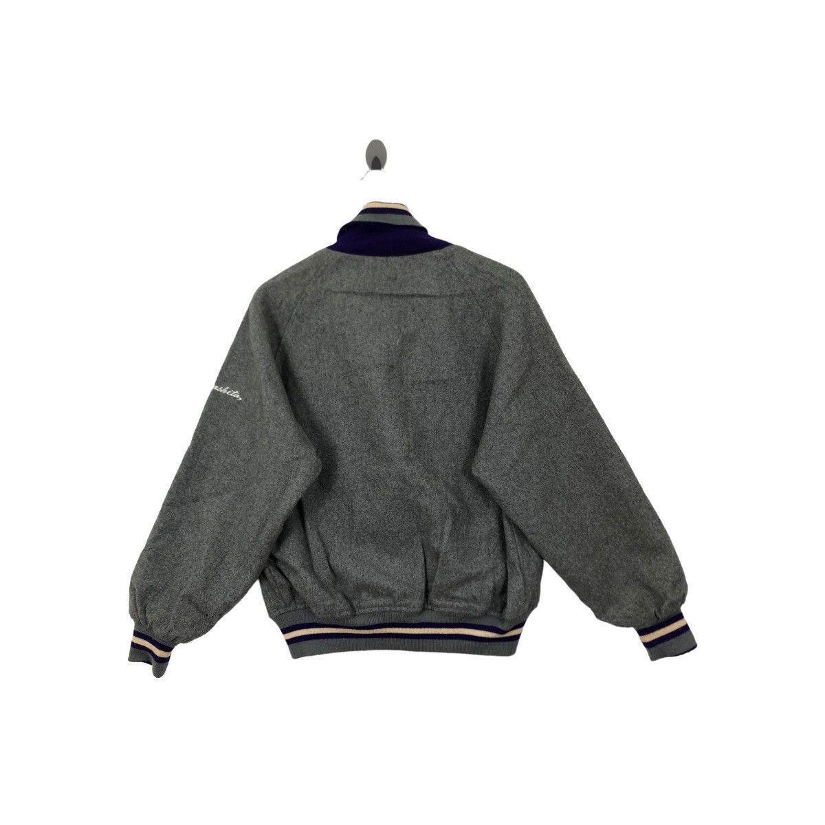 MEIJI.N. SCHOOL Japanese School Reversible Bomber Jacket