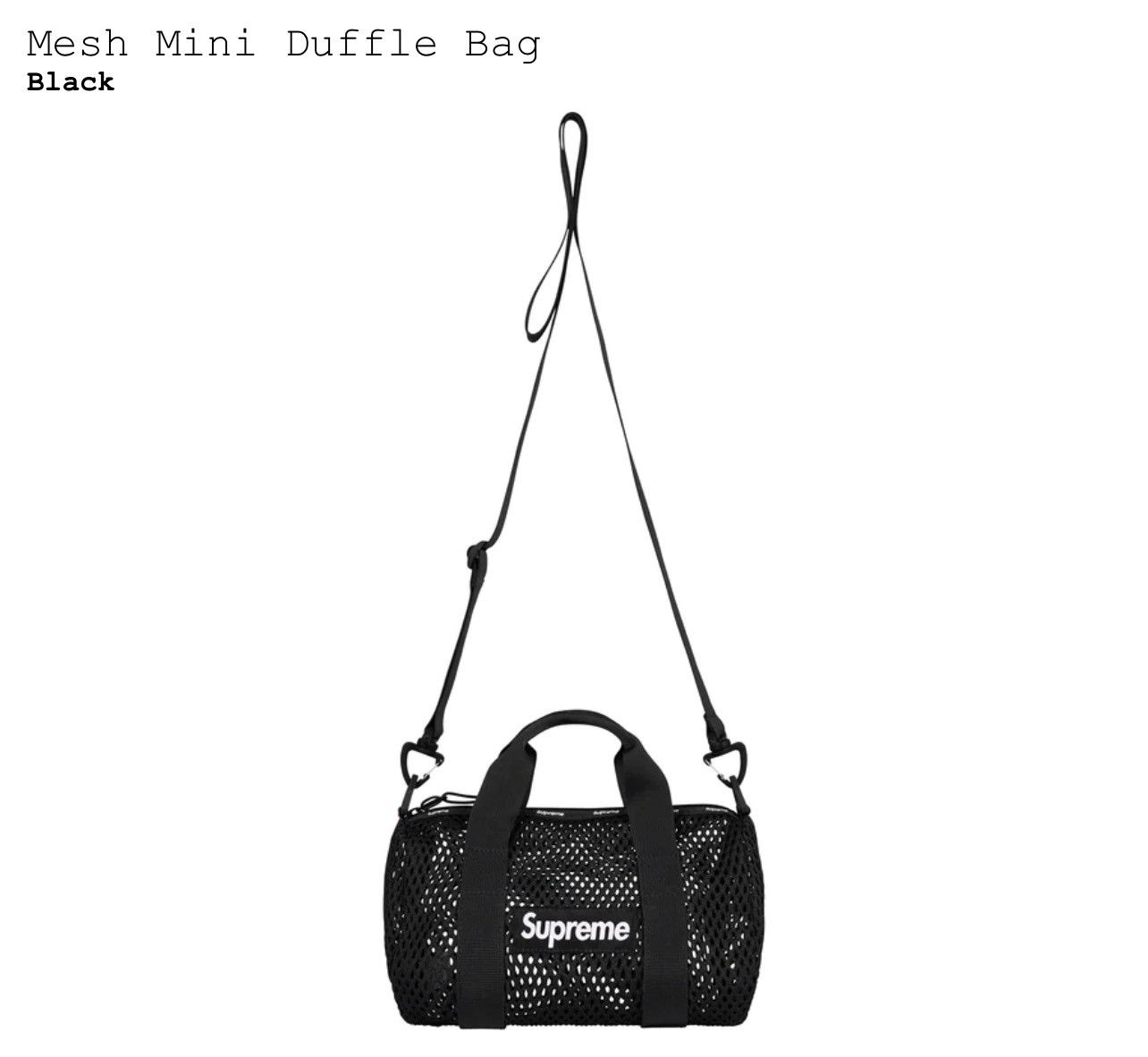 Supreme Mini Duffle Bag | Grailed