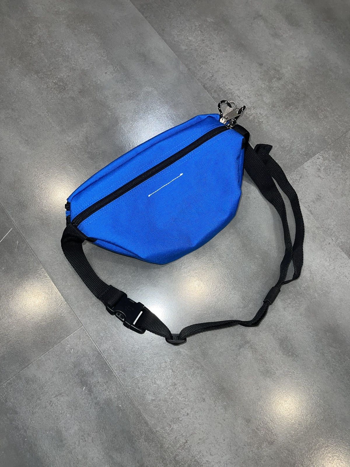 Eastpak × Maison Margiela !DS! Maison Margiela X Eastpak Reversible Blue Grey Bumbag Size ONE SIZE - 10 Thumbnail