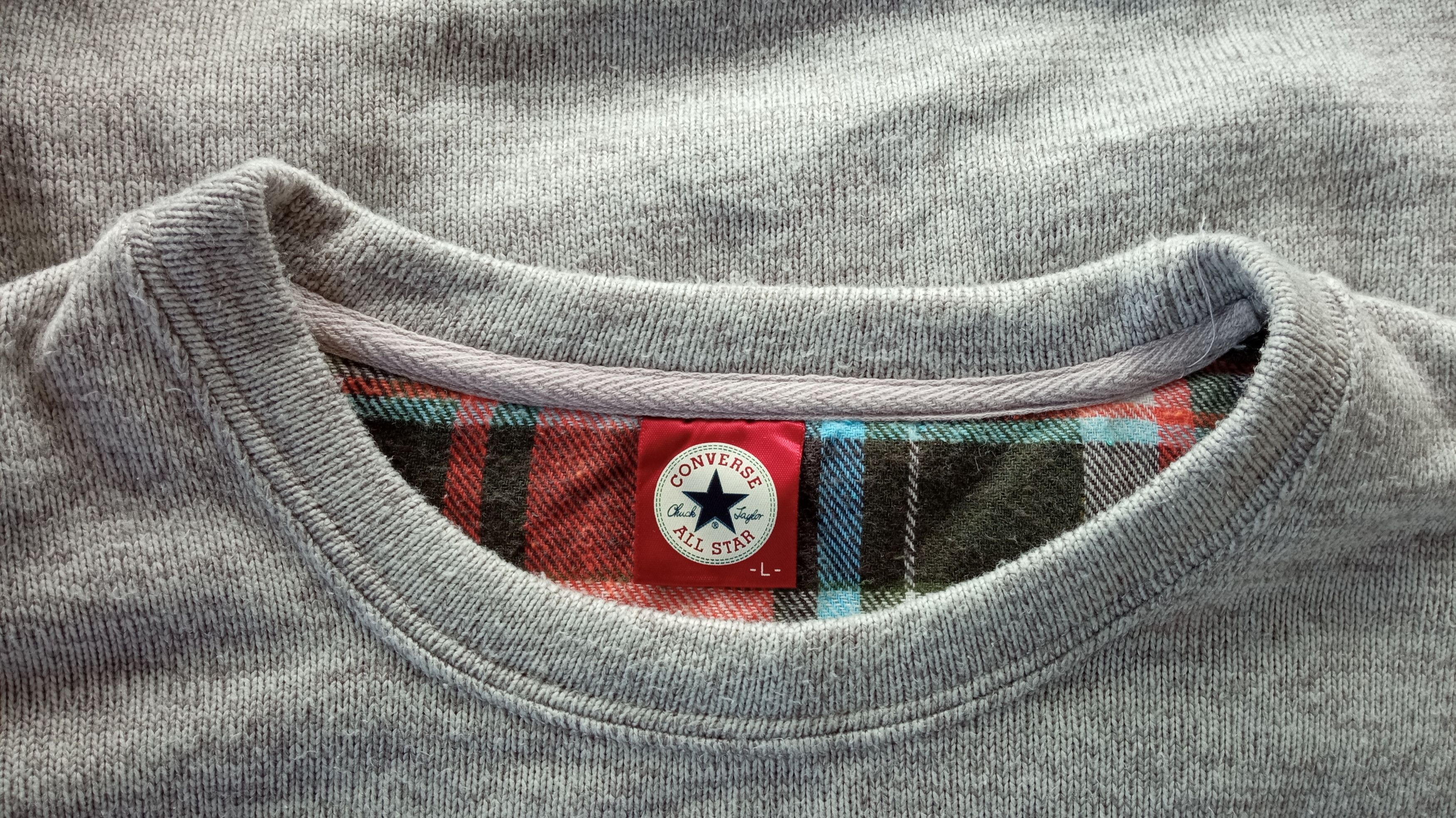 Converse × Japanese Brand × Vintage 🔥🔥Vtg Converse All Star Spellout Logo Sweatshirt Size US M / EU 48-50 / 2 - 9 Thumbnail
