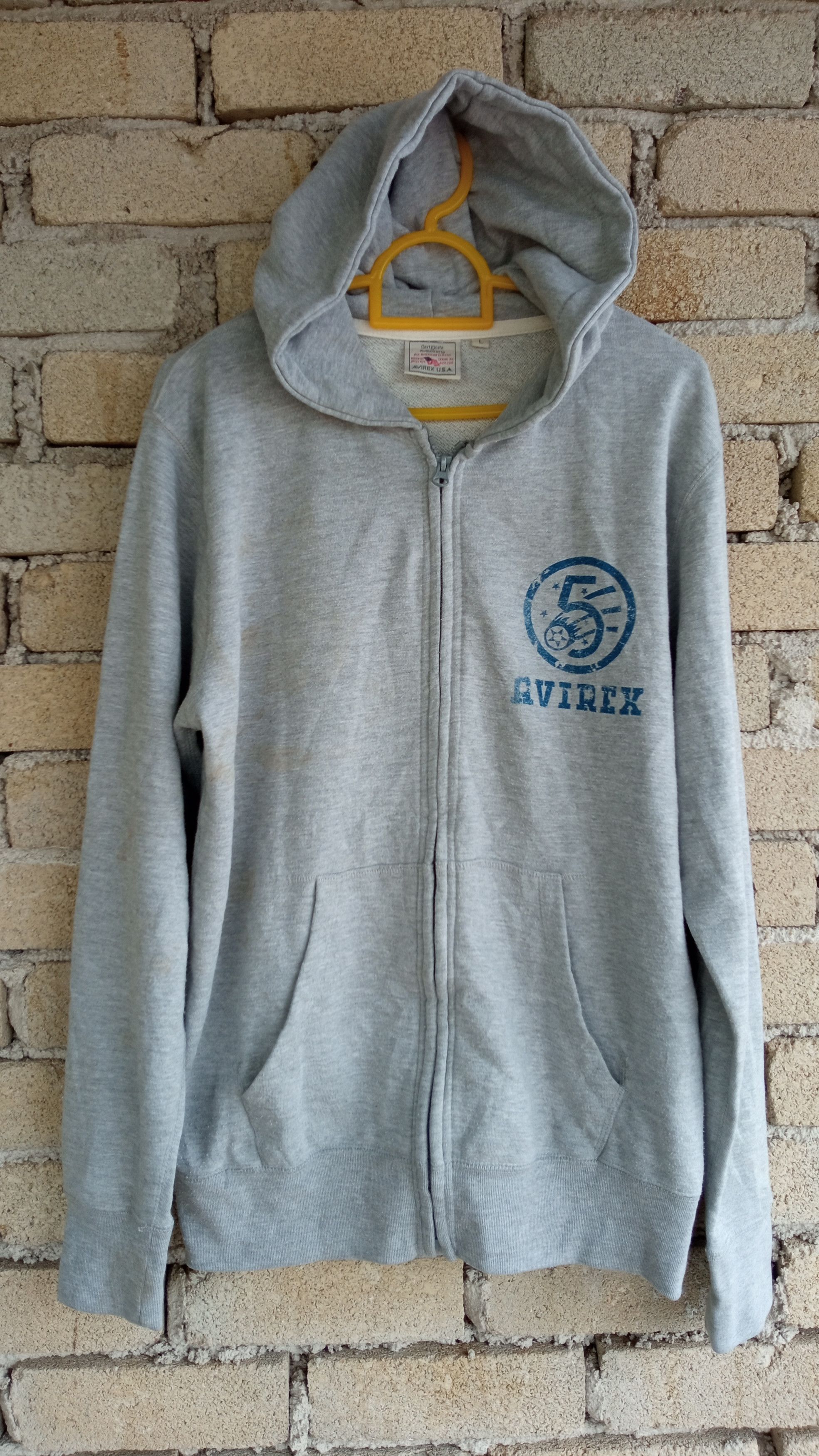 Avirex × Japanese Brand × Vintage 🔥🔥Vintage Style Avirex USAF Hoodie Jacket Size US L / EU 52-54 / 3 - 4 Thumbnail