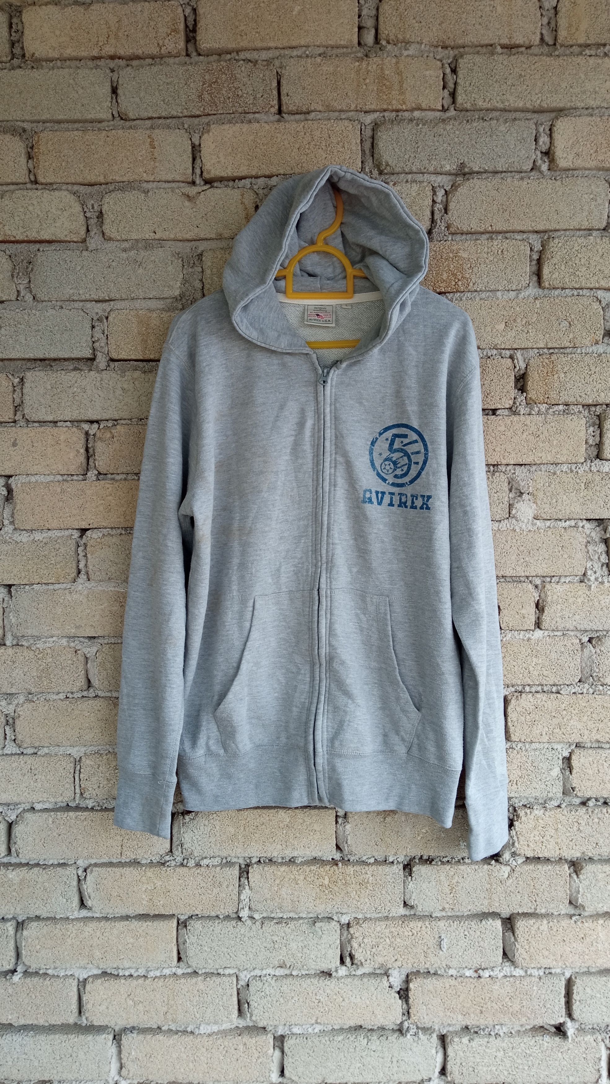 Avirex × Japanese Brand × Vintage 🔥🔥Vintage Style Avirex USAF Hoodie Jacket Size US L / EU 52-54 / 3 - 1 Thumbnail
