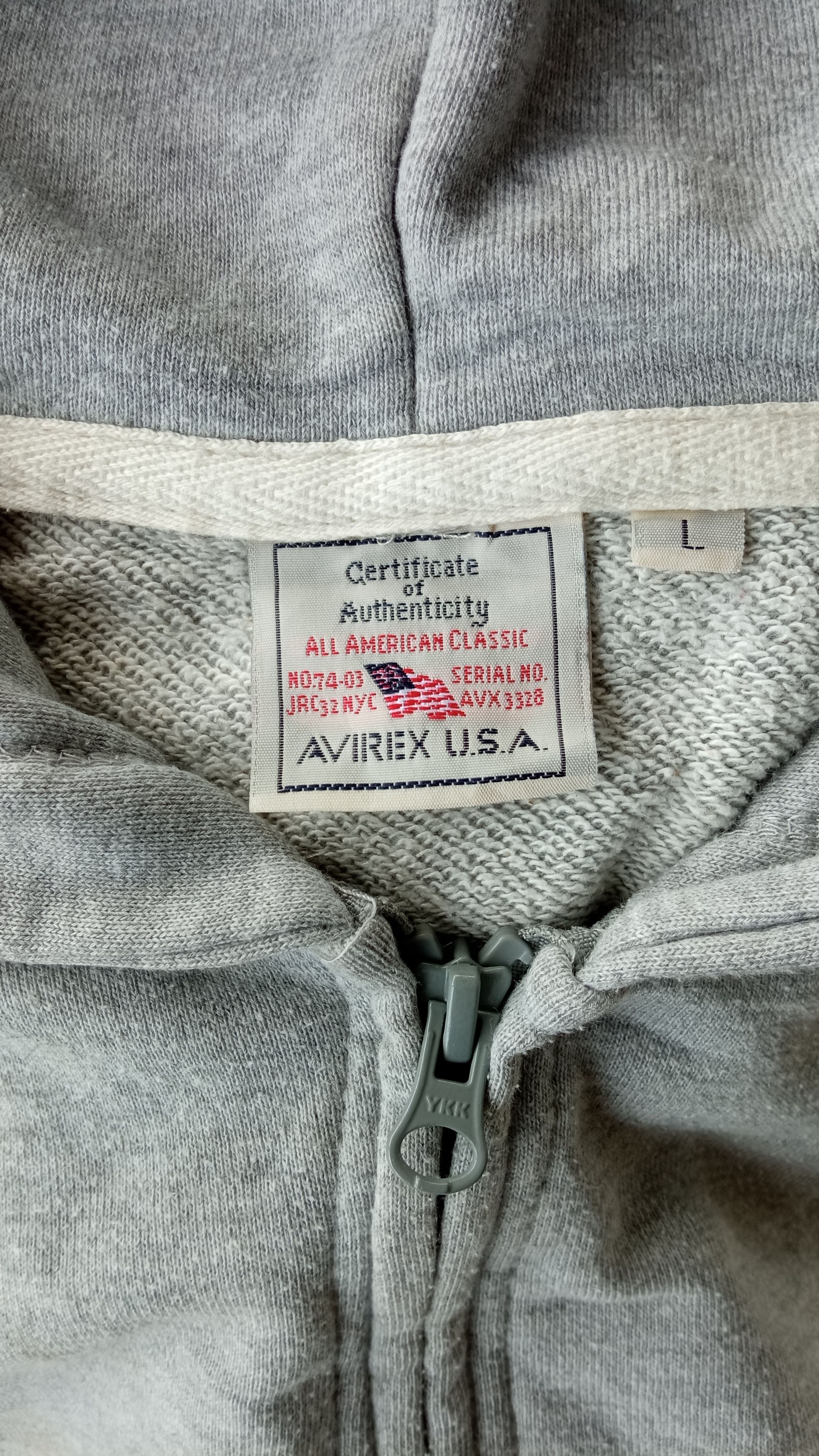 Avirex × Japanese Brand × Vintage 🔥🔥Vintage Style Avirex USAF Hoodie Jacket Size US L / EU 52-54 / 3 - 11 Thumbnail