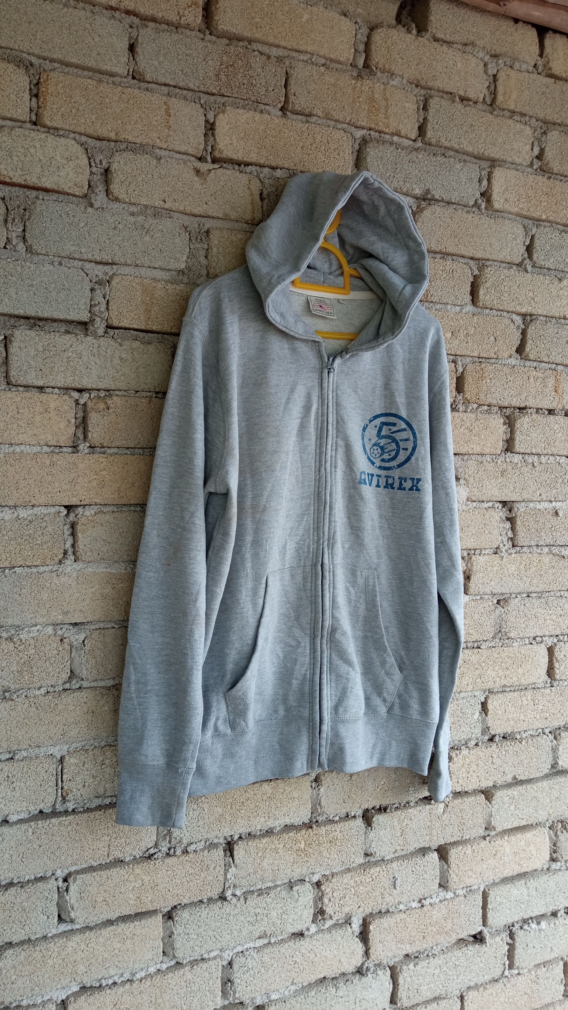 Avirex × Japanese Brand × Vintage 🔥🔥Vintage Style Avirex USAF Hoodie Jacket Size US L / EU 52-54 / 3 - 2 Thumbnail