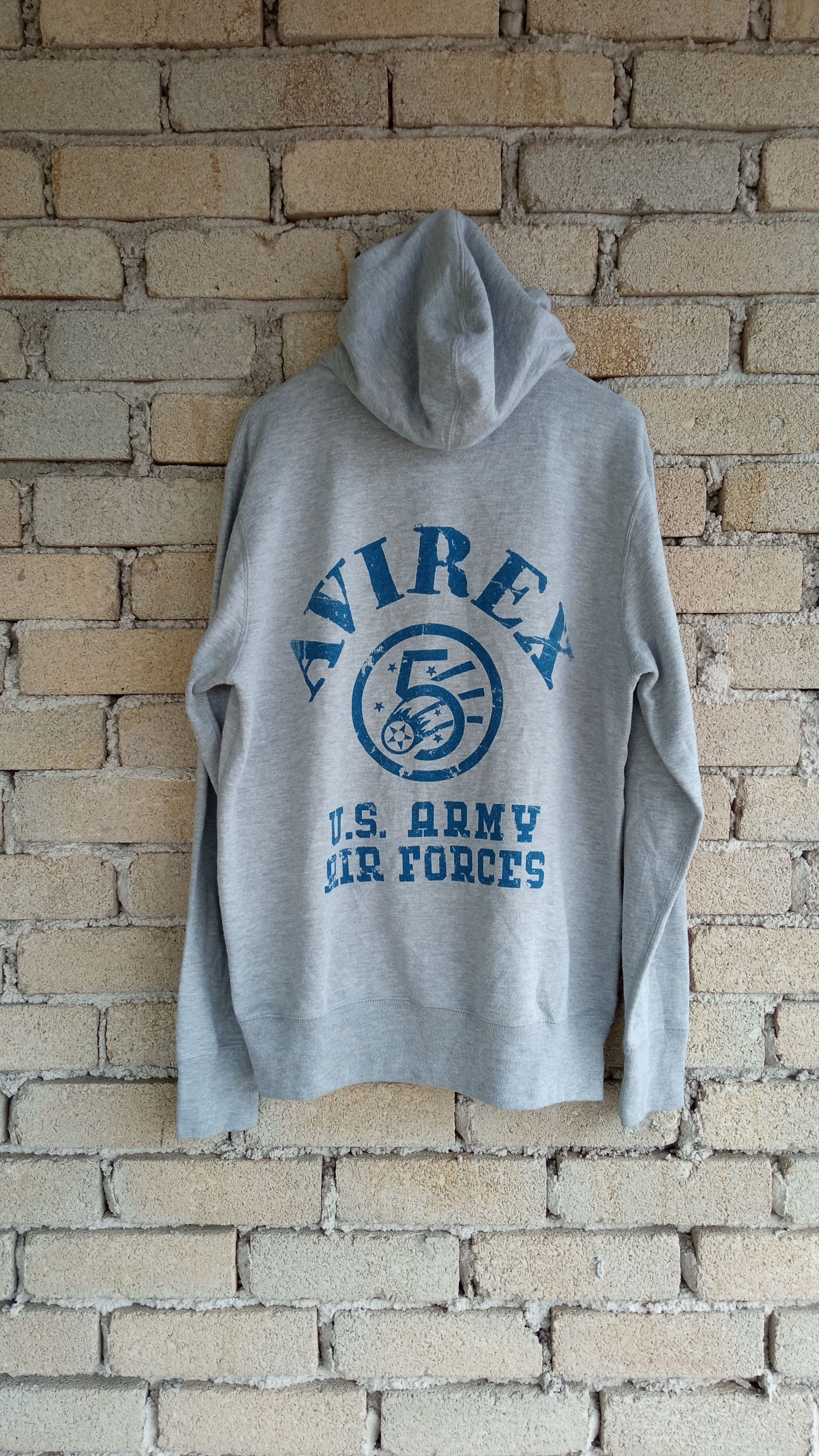 Avirex × Japanese Brand × Vintage 🔥🔥Vintage Style Avirex USAF Hoodie Jacket Size US L / EU 52-54 / 3 - 9 Thumbnail