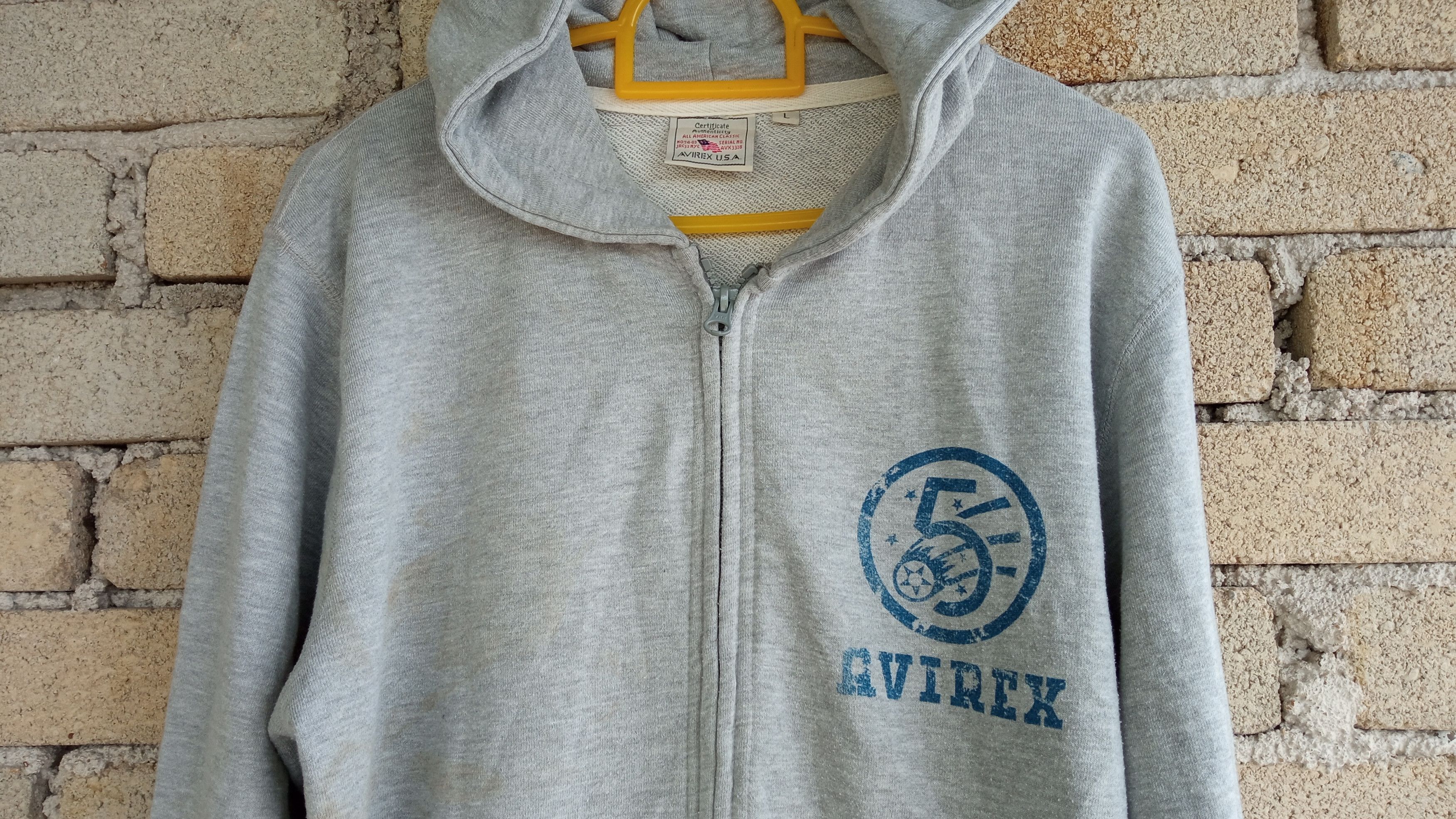 Avirex × Japanese Brand × Vintage 🔥🔥Vintage Style Avirex USAF Hoodie Jacket Size US L / EU 52-54 / 3 - 7 Thumbnail