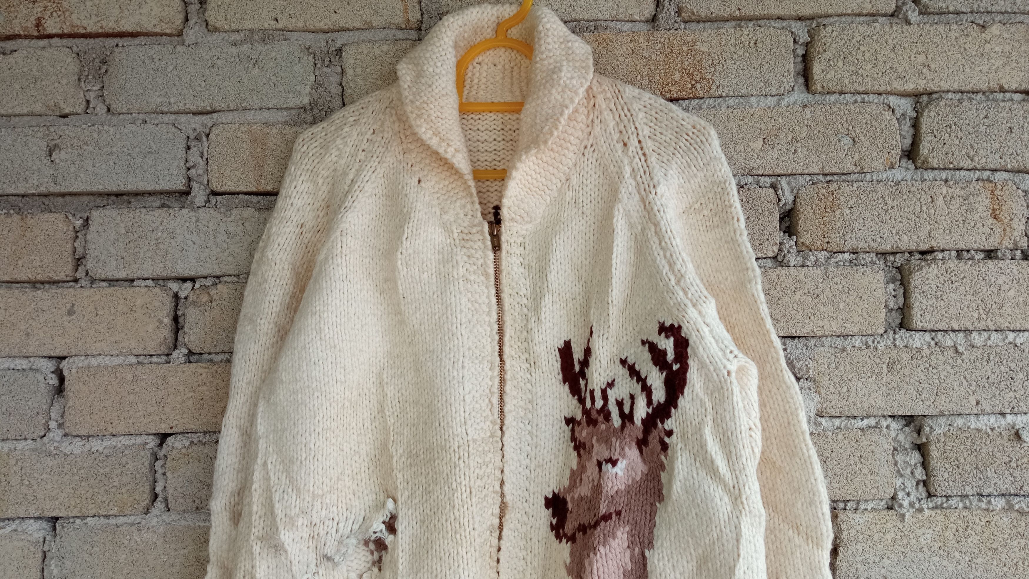 Japanese Brand × Vintage 🔥🔥Vintage Japanese Brand Distressed Knitwear Sweatshirt Size US M / EU 48-50 / 2 - 5 Thumbnail
