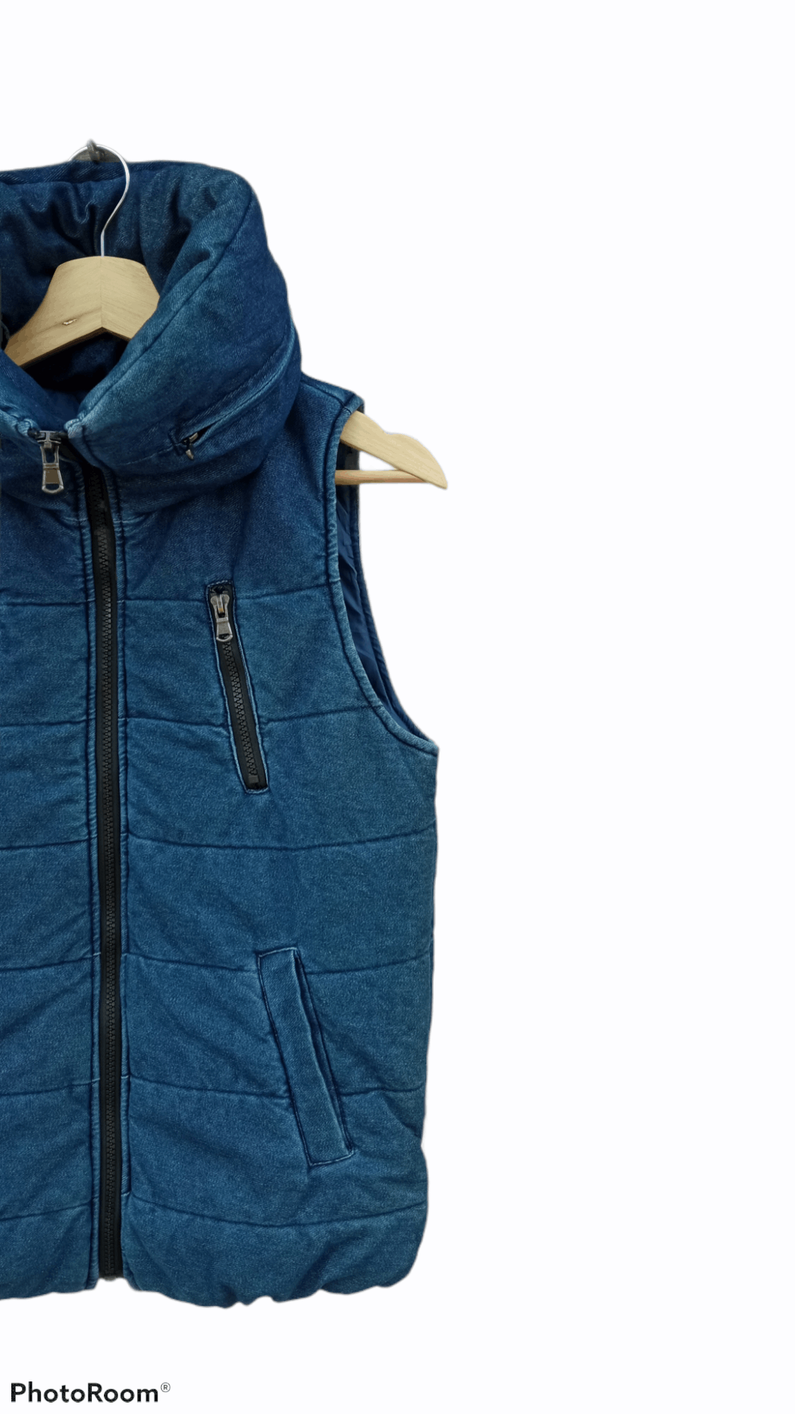 Indigo × Japanese Brand × Vintage 🔥🔥Japanese Brand Indigo Dye Sweater Vest Size US S / EU 44-46 / 1 - 7 Thumbnail