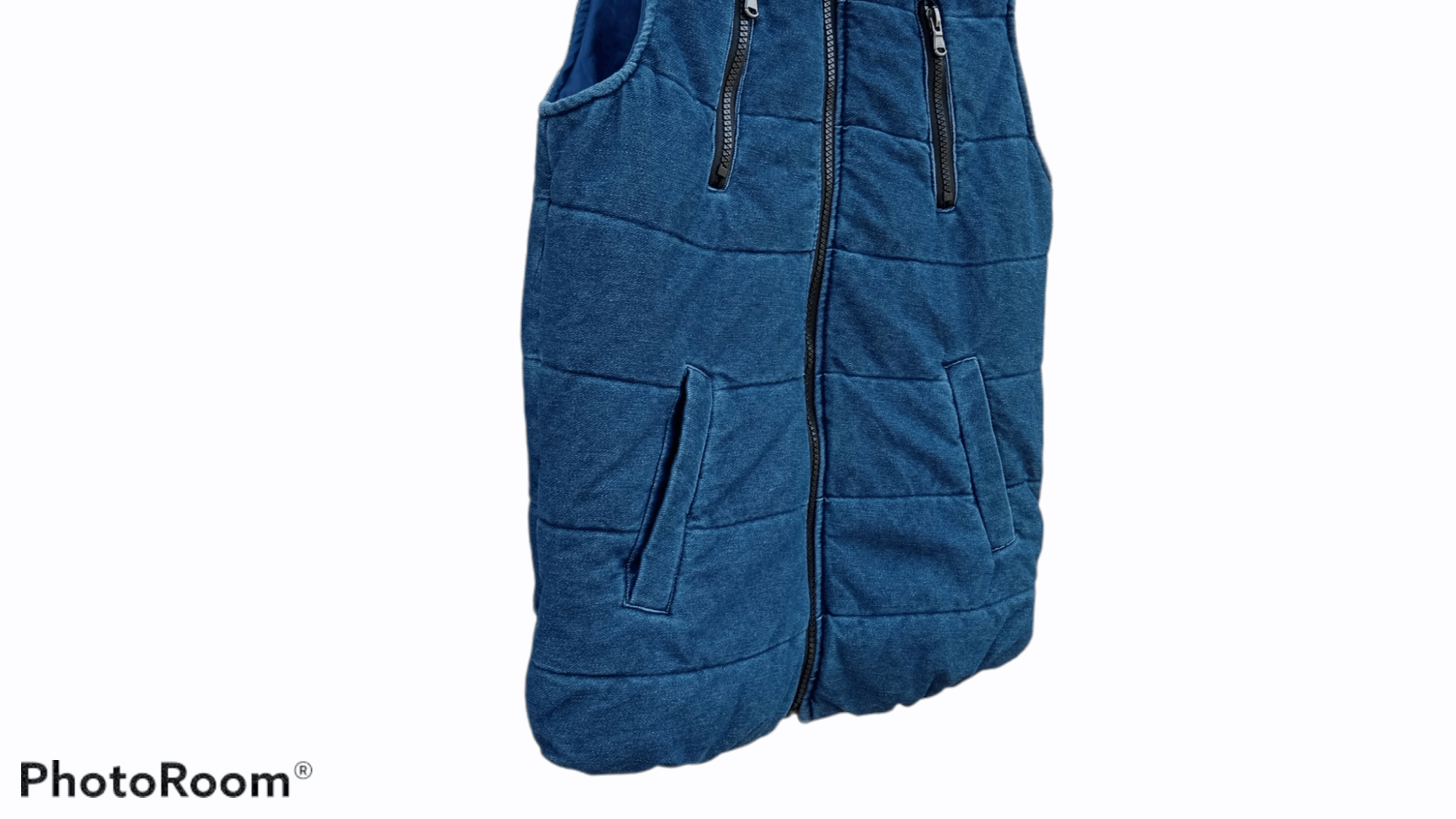 Indigo × Japanese Brand × Vintage 🔥🔥Japanese Brand Indigo Dye Sweater Vest Size US S / EU 44-46 / 1 - 12 Thumbnail