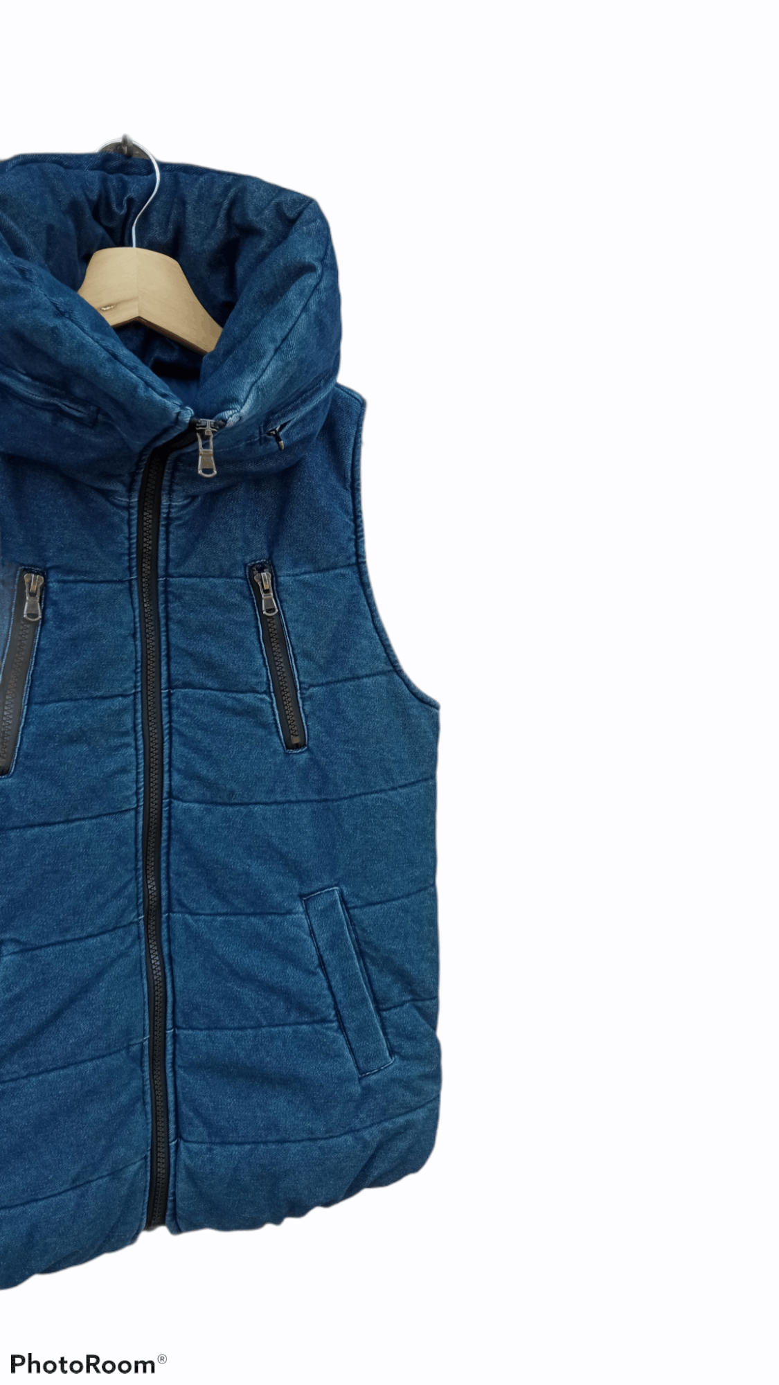 Indigo × Japanese Brand × Vintage 🔥🔥Japanese Brand Indigo Dye Sweater Vest Size US S / EU 44-46 / 1 - 5 Thumbnail
