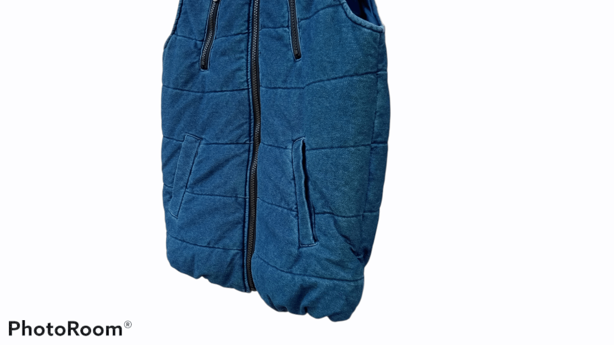 Indigo × Japanese Brand × Vintage 🔥🔥Japanese Brand Indigo Dye Sweater Vest Size US S / EU 44-46 / 1 - 14 Thumbnail