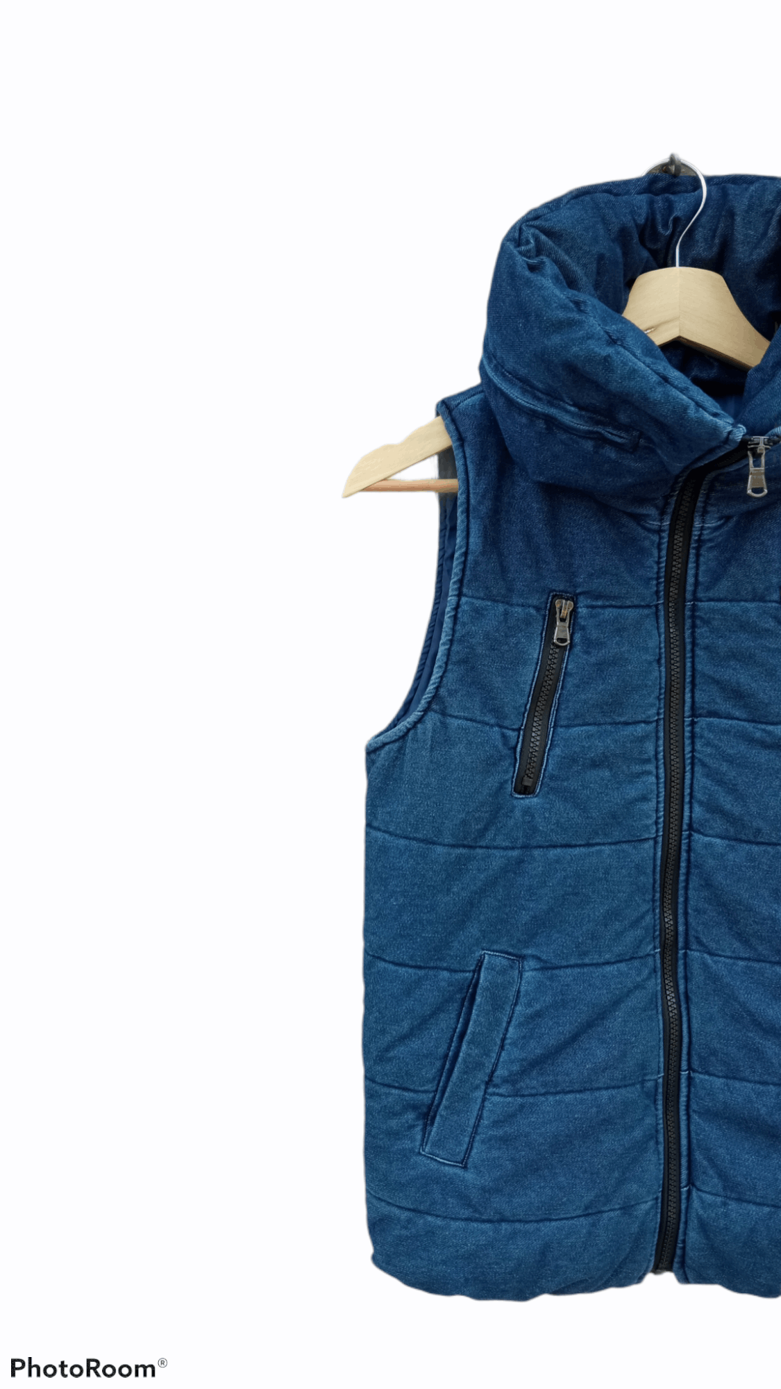 Indigo × Japanese Brand × Vintage 🔥🔥Japanese Brand Indigo Dye Sweater Vest Size US S / EU 44-46 / 1 - 8 Thumbnail