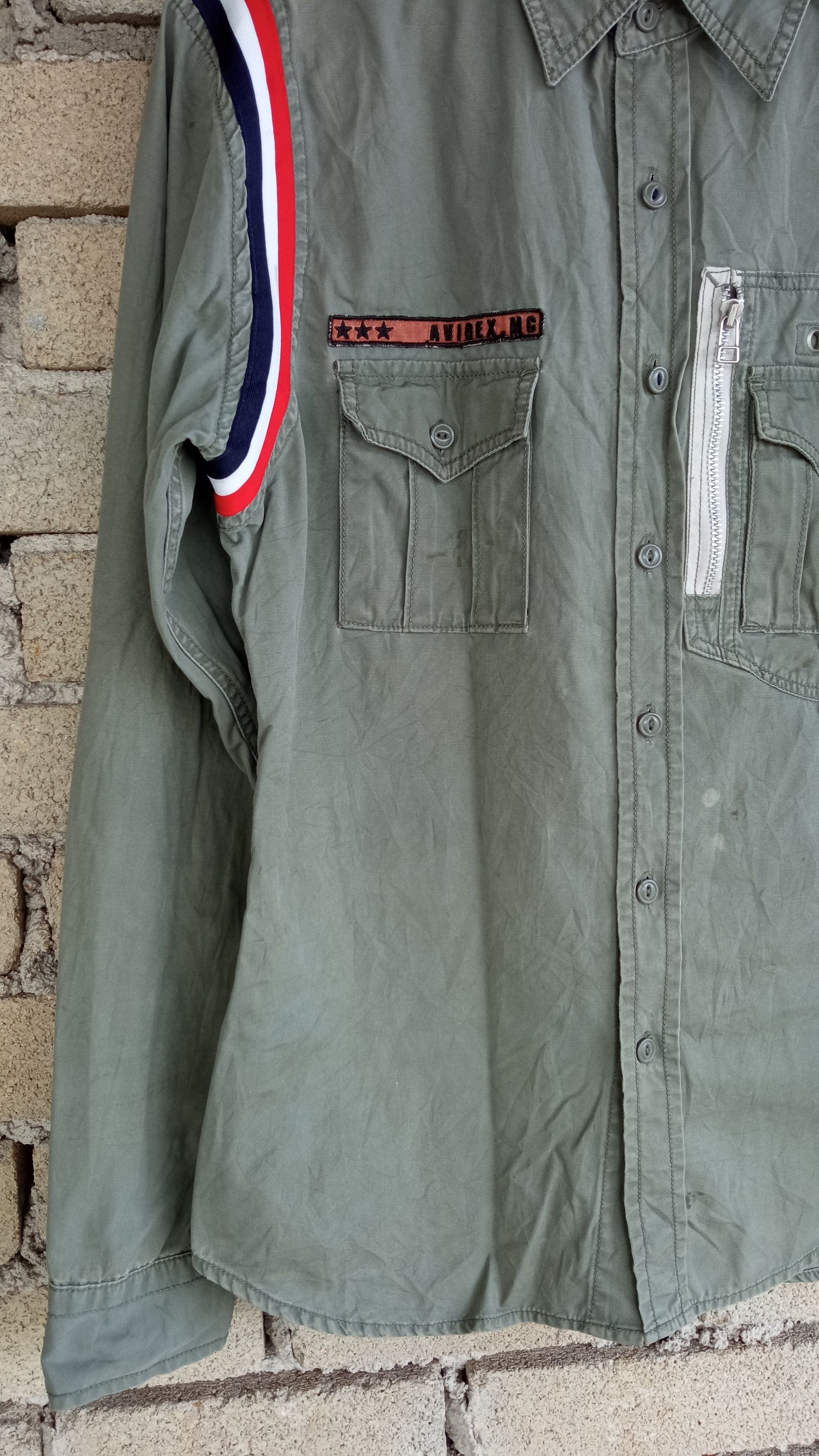 Avirex × Japanese Brand × Vintage 🔥🔥Vintage Avirex Military Style Shirt Size US M / EU 48-50 / 2 - 7 Thumbnail