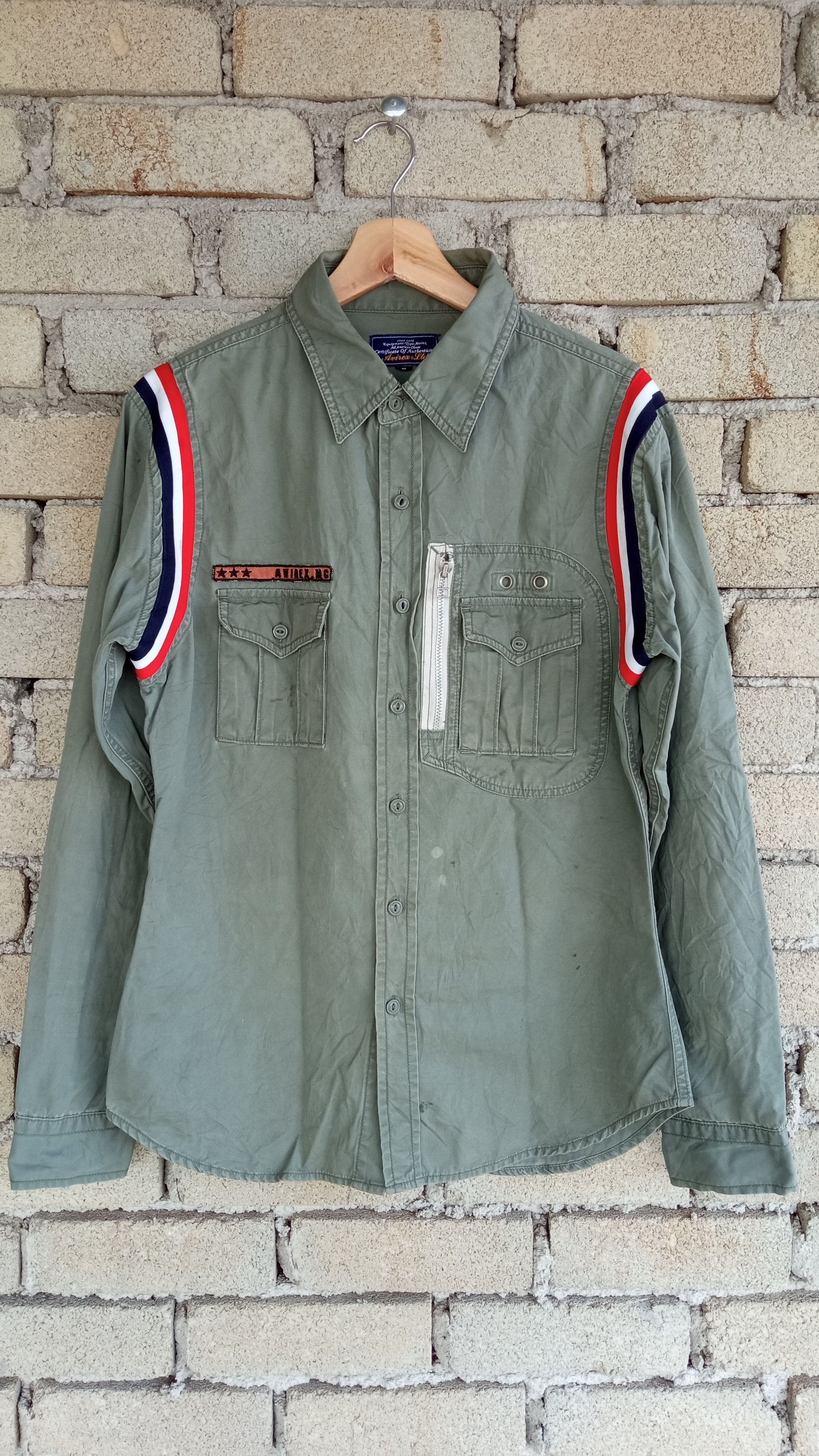 Avirex × Japanese Brand × Vintage 🔥🔥Vintage Avirex Military Style Shirt Size US M / EU 48-50 / 2 - 4 Thumbnail
