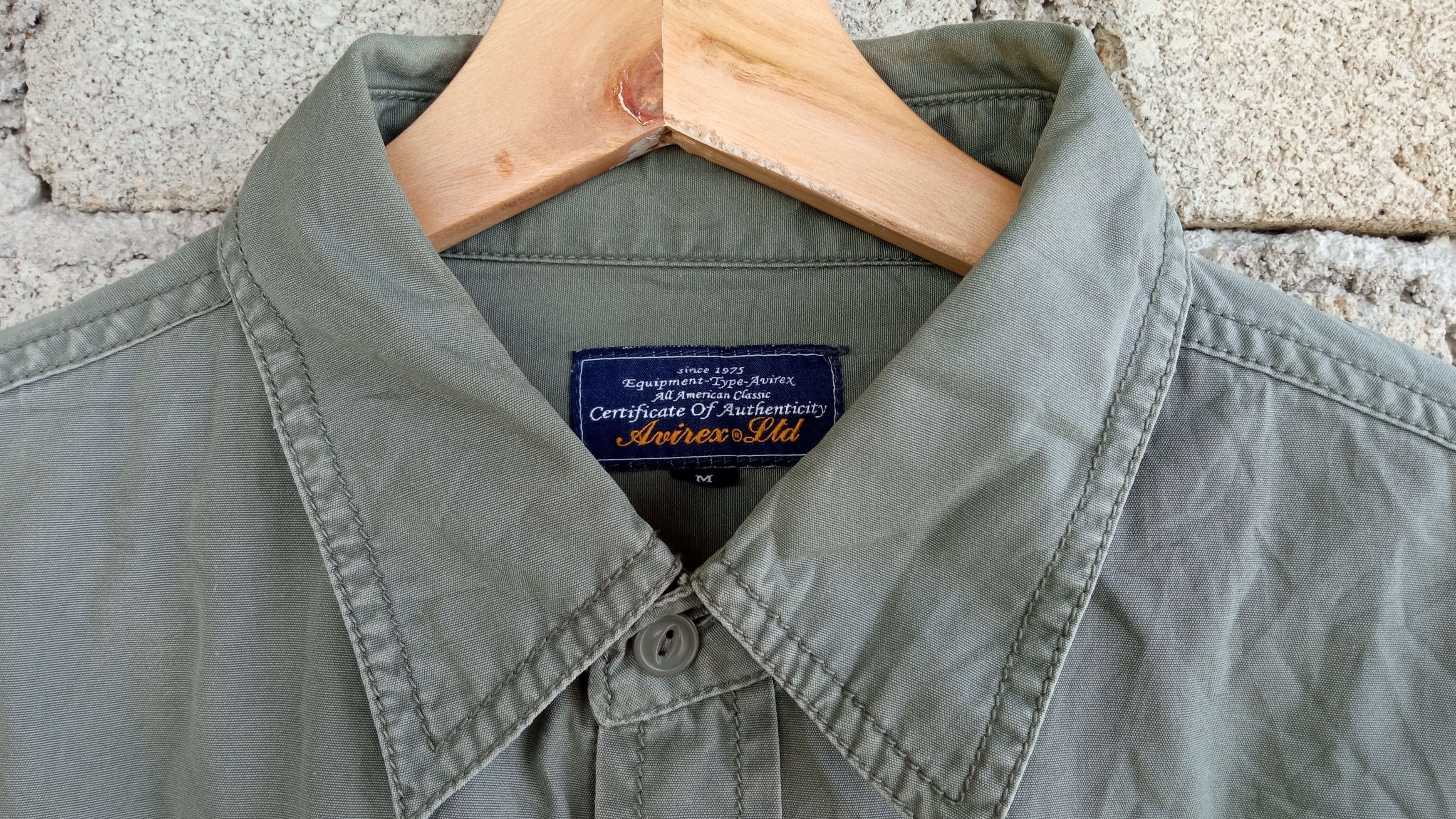 Avirex × Japanese Brand × Vintage 🔥🔥Vintage Avirex Military Style Shirt Size US M / EU 48-50 / 2 - 13 Thumbnail