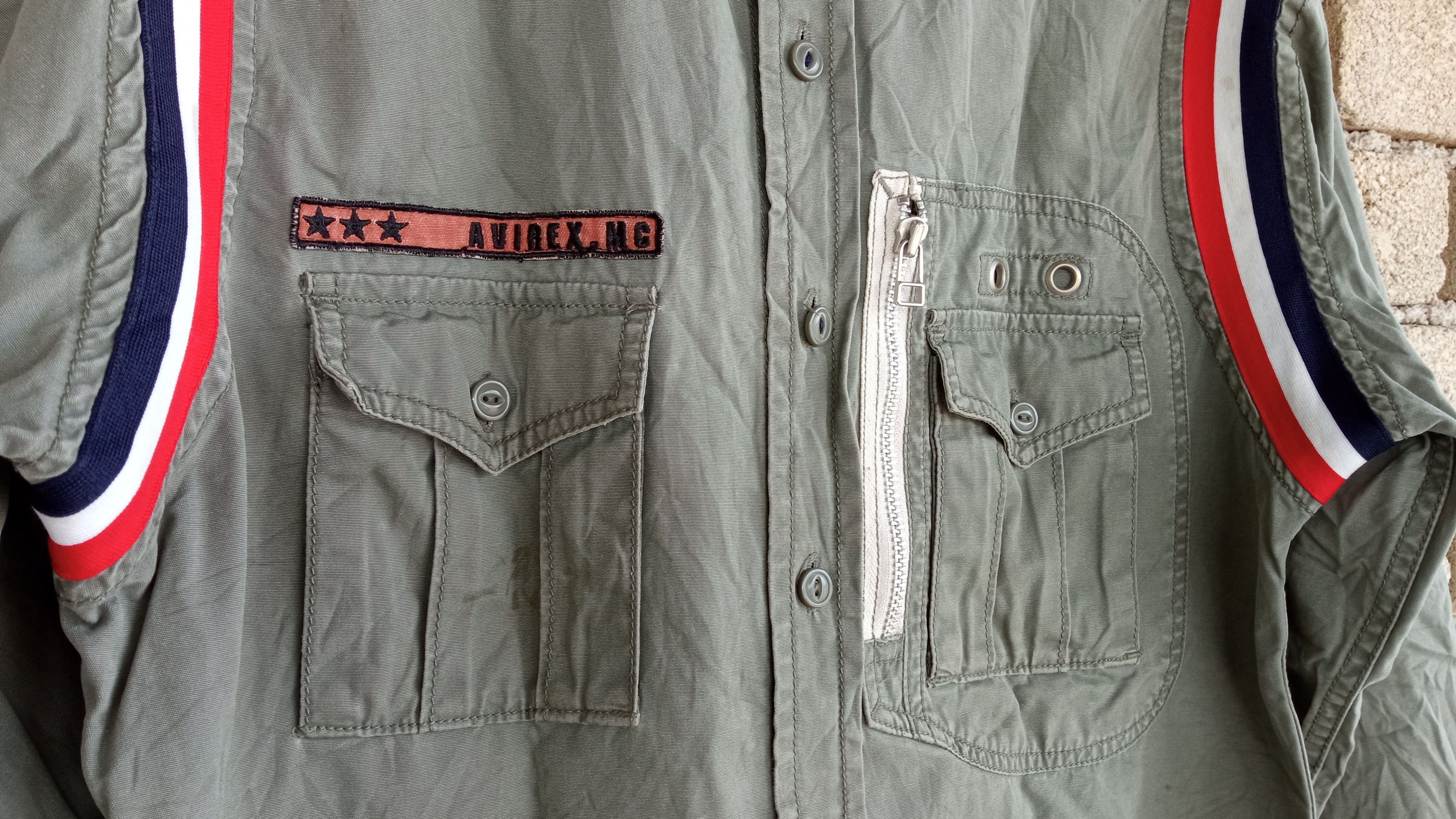 Avirex × Japanese Brand × Vintage 🔥🔥Vintage Avirex Military Style Shirt Size US M / EU 48-50 / 2 - 12 Thumbnail