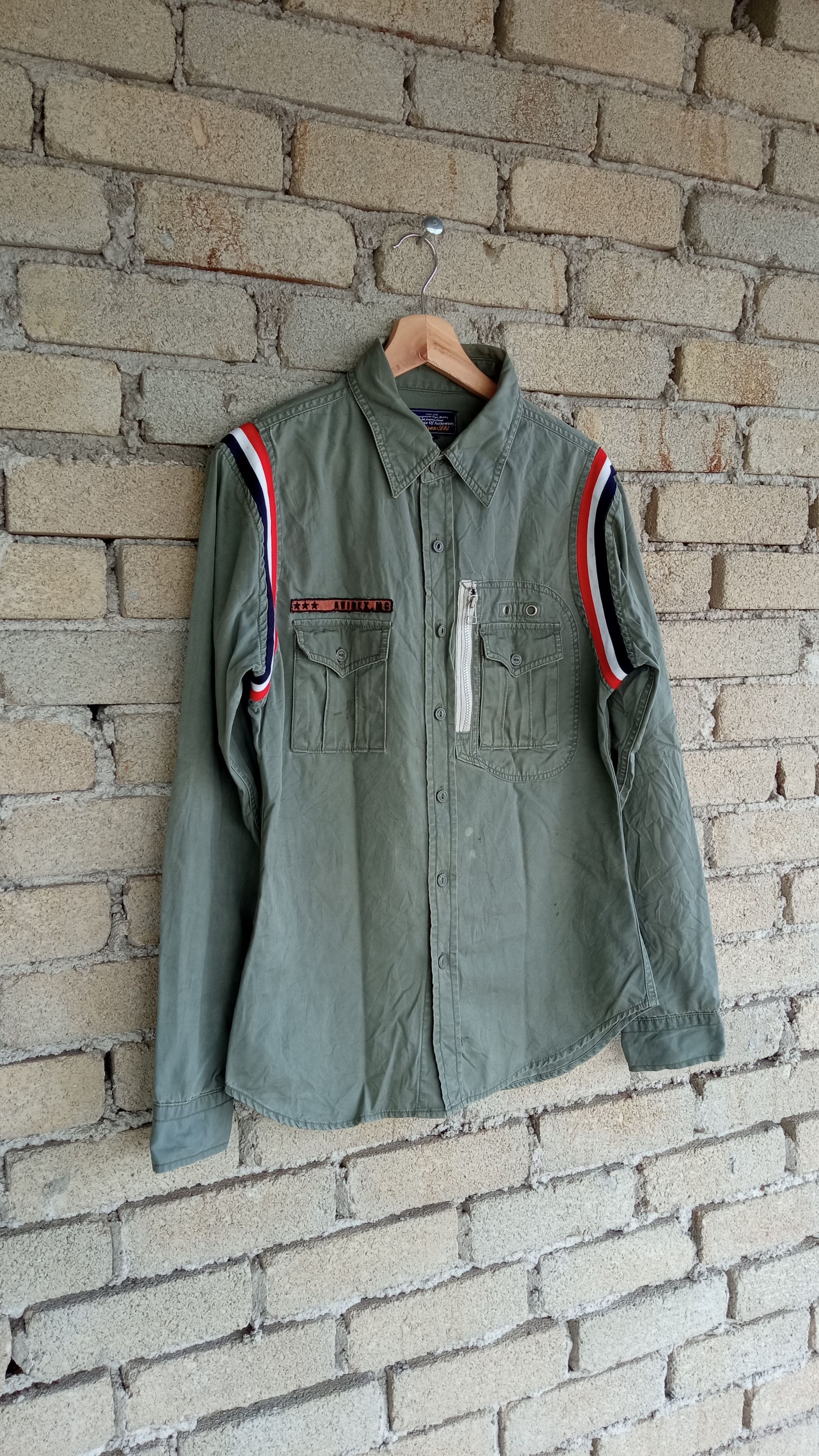 Avirex × Japanese Brand × Vintage 🔥🔥Vintage Avirex Military Style Shirt Size US M / EU 48-50 / 2 - 2 Thumbnail