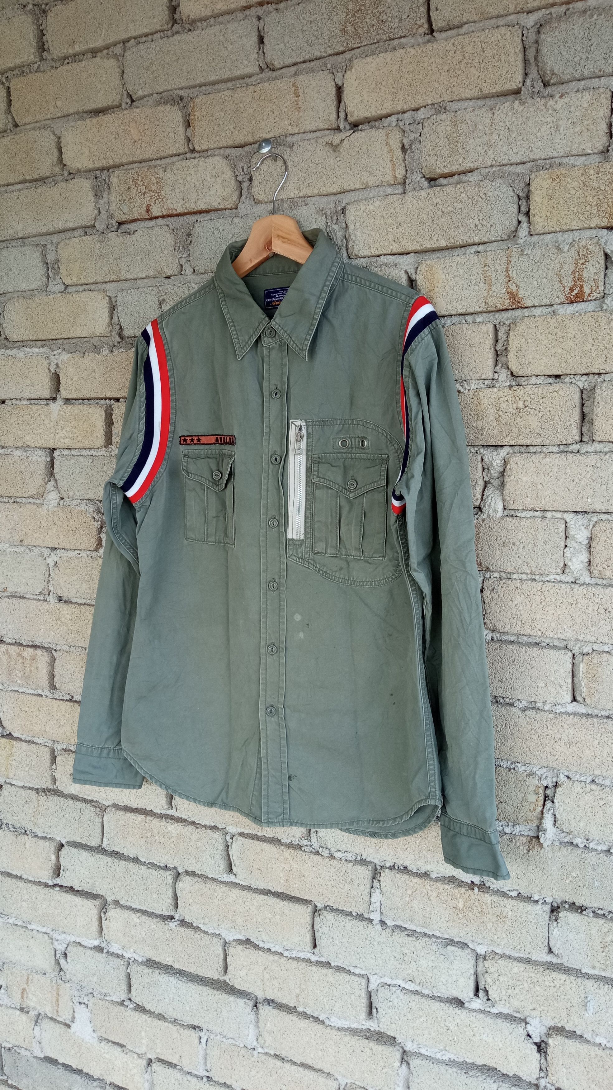 Avirex × Japanese Brand × Vintage 🔥🔥Vintage Avirex Military Style Shirt Size US M / EU 48-50 / 2 - 3 Thumbnail