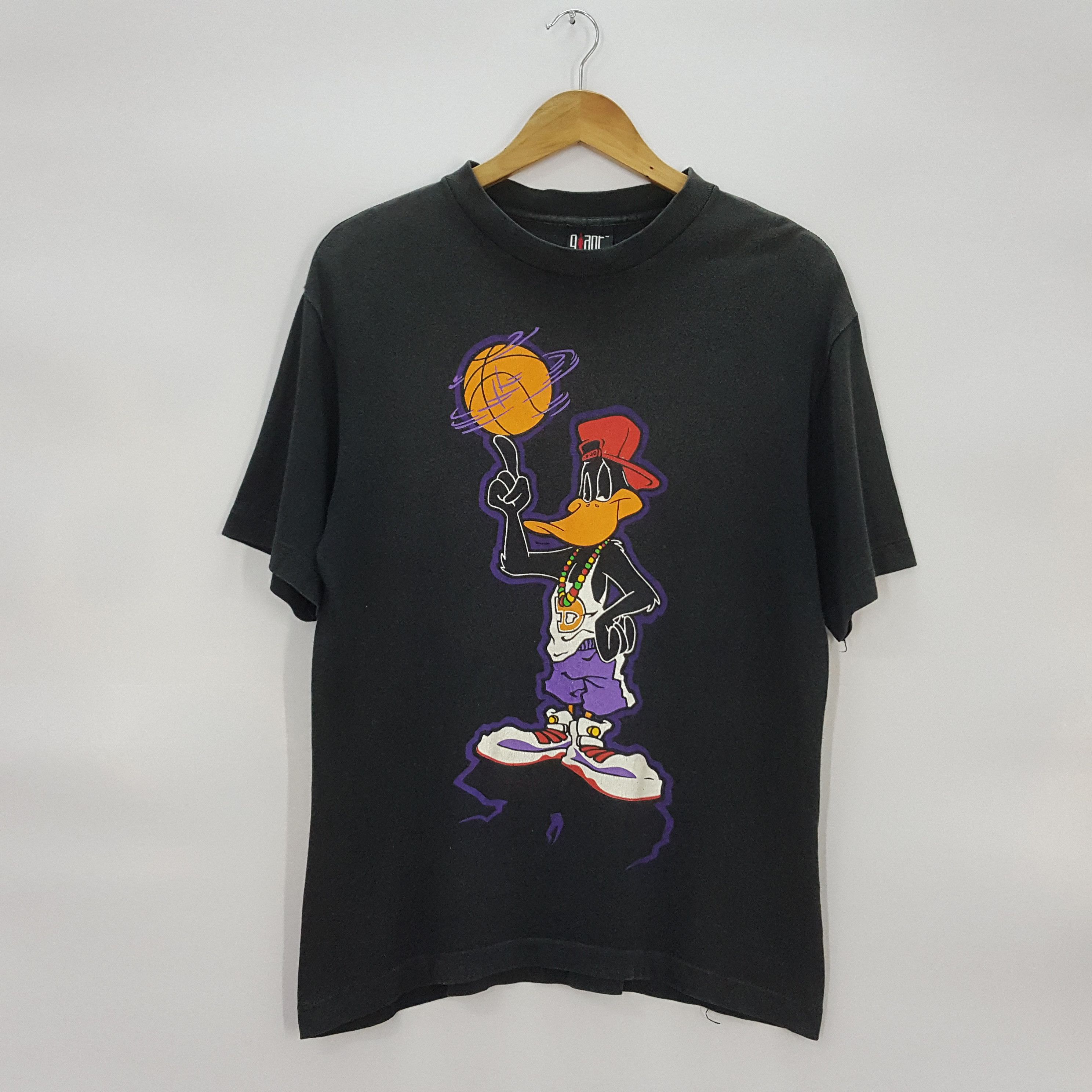 Cartoon Network × Vintage × Warner Bros Vintage 90's Duffy Duck hip-hop rapper style t-shirt USA Size US M / EU 48-50 / 2 - 1 Thumbnail