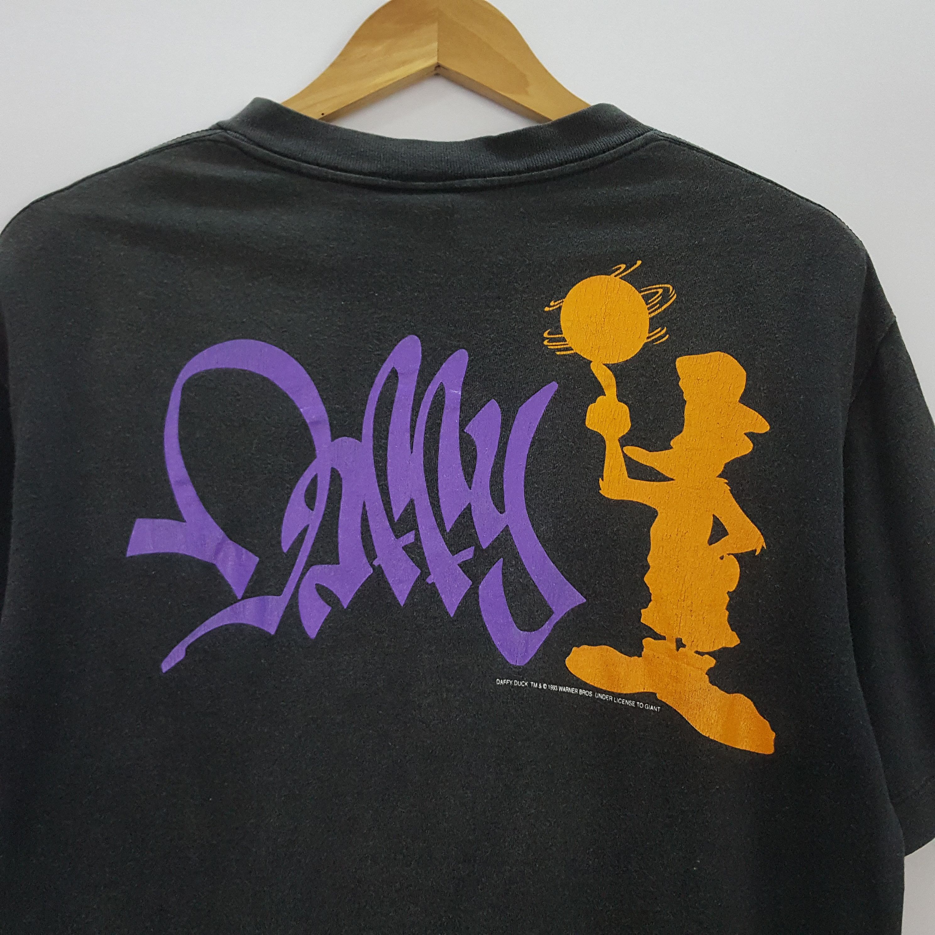 Cartoon Network × Vintage × Warner Bros Vintage 90's Duffy Duck hip-hop rapper style t-shirt USA Size US M / EU 48-50 / 2 - 3 Thumbnail