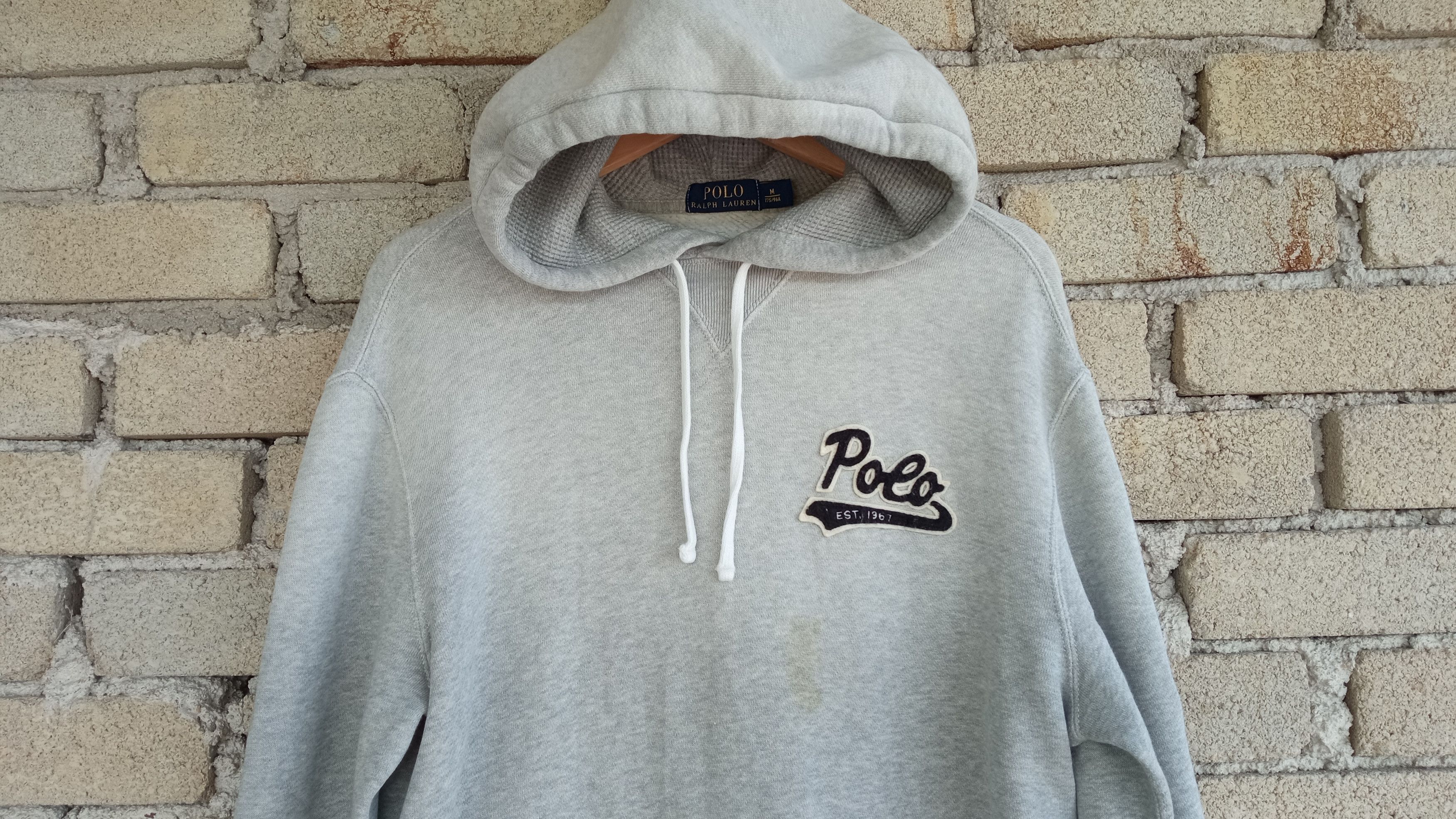 Japanese Brand × Polo Ralph Lauren × Vintage 🔥🔥Polo Ralph Lauren Spellout Hoodies Jacket Size US M / EU 48-50 / 2 - 7 Thumbnail