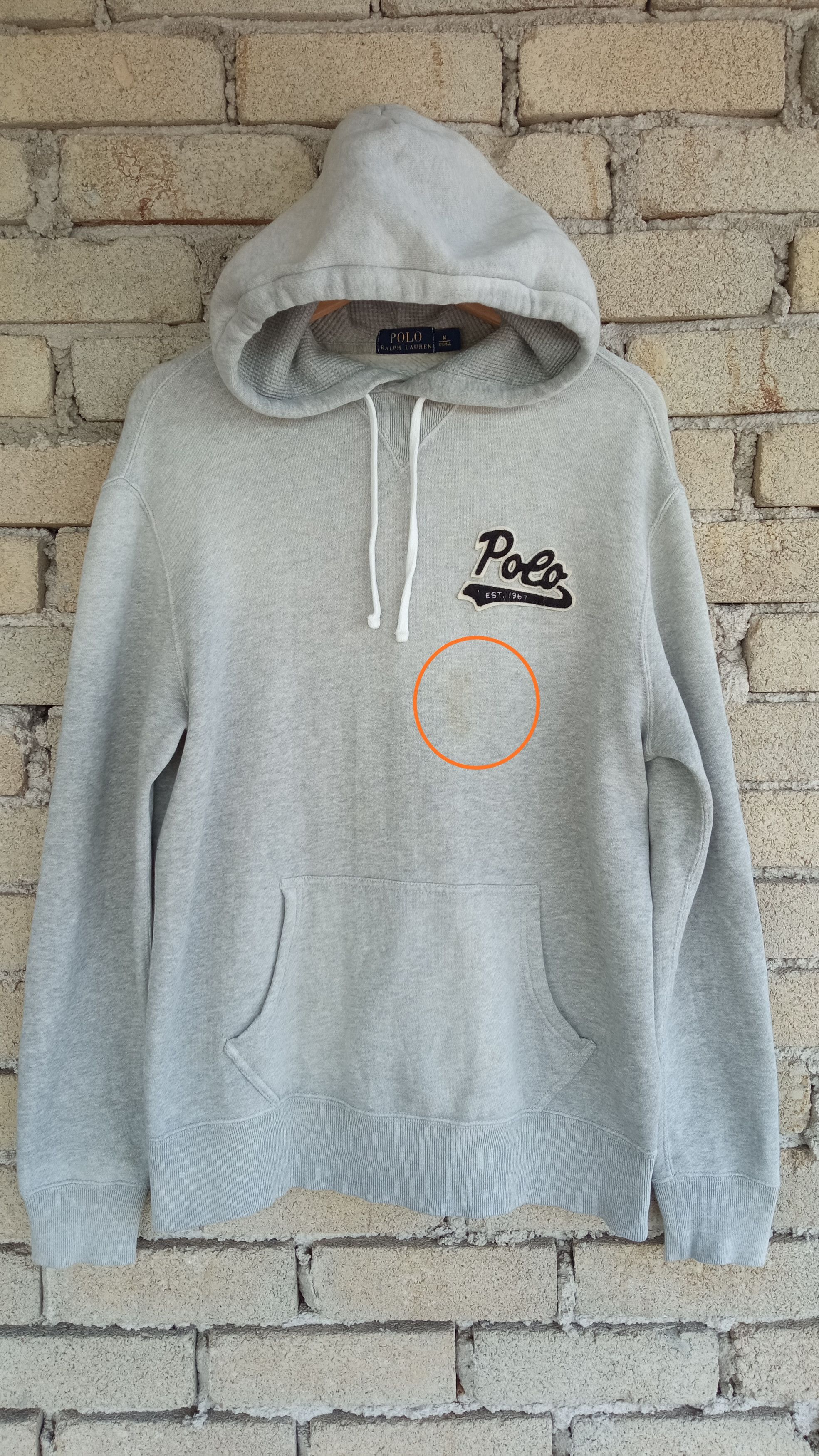 Japanese Brand × Polo Ralph Lauren × Vintage 🔥🔥Polo Ralph Lauren Spellout Hoodies Jacket Size US M / EU 48-50 / 2 - 4 Thumbnail
