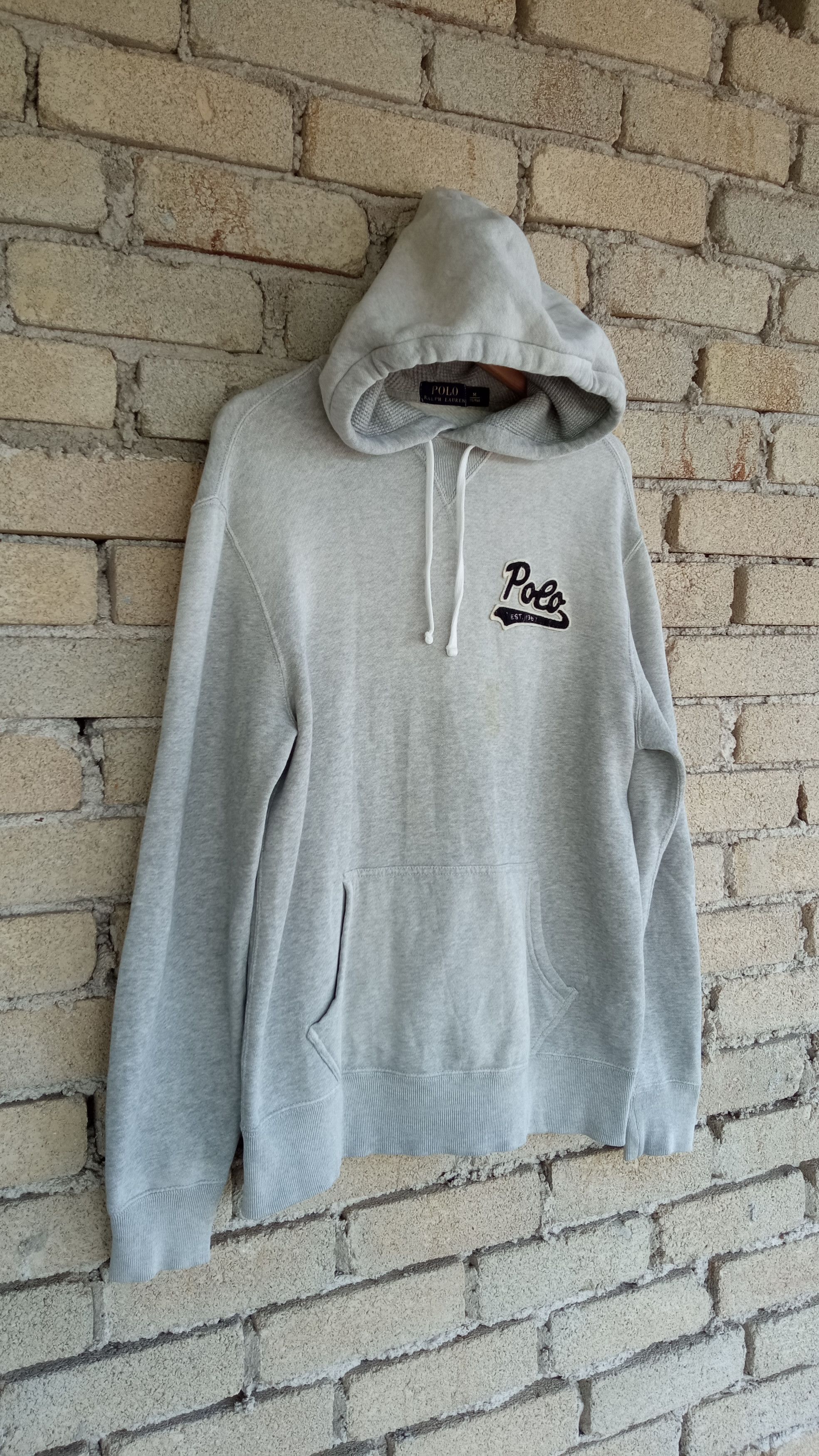 Japanese Brand × Polo Ralph Lauren × Vintage 🔥🔥Polo Ralph Lauren Spellout Hoodies Jacket Size US M / EU 48-50 / 2 - 2 Thumbnail