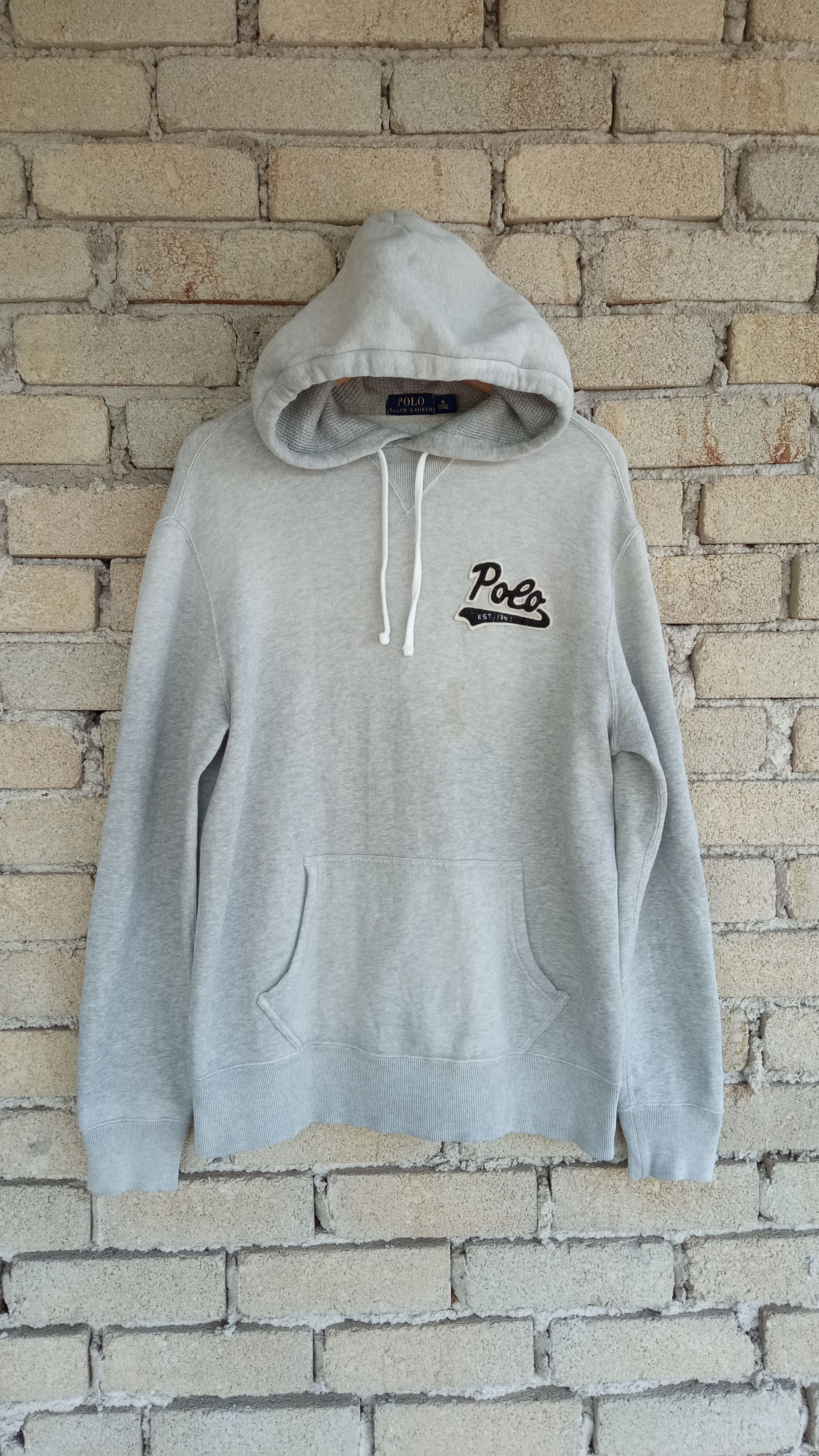 Japanese Brand × Polo Ralph Lauren × Vintage 🔥🔥Polo Ralph Lauren Spellout Hoodies Jacket Size US M / EU 48-50 / 2 - 1 Thumbnail
