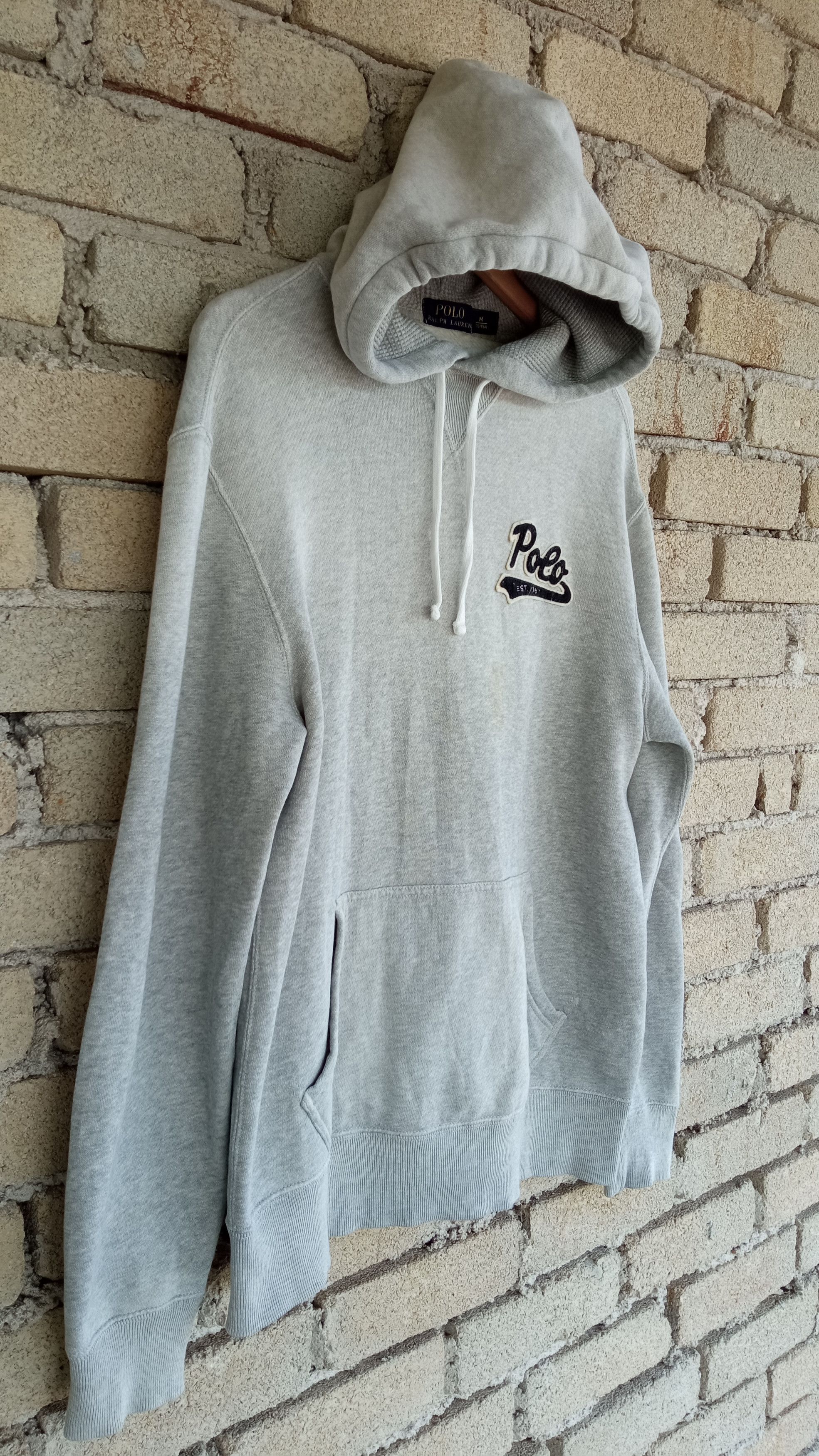 Japanese Brand × Polo Ralph Lauren × Vintage 🔥🔥Polo Ralph Lauren Spellout Hoodies Jacket Size US M / EU 48-50 / 2 - 5 Thumbnail