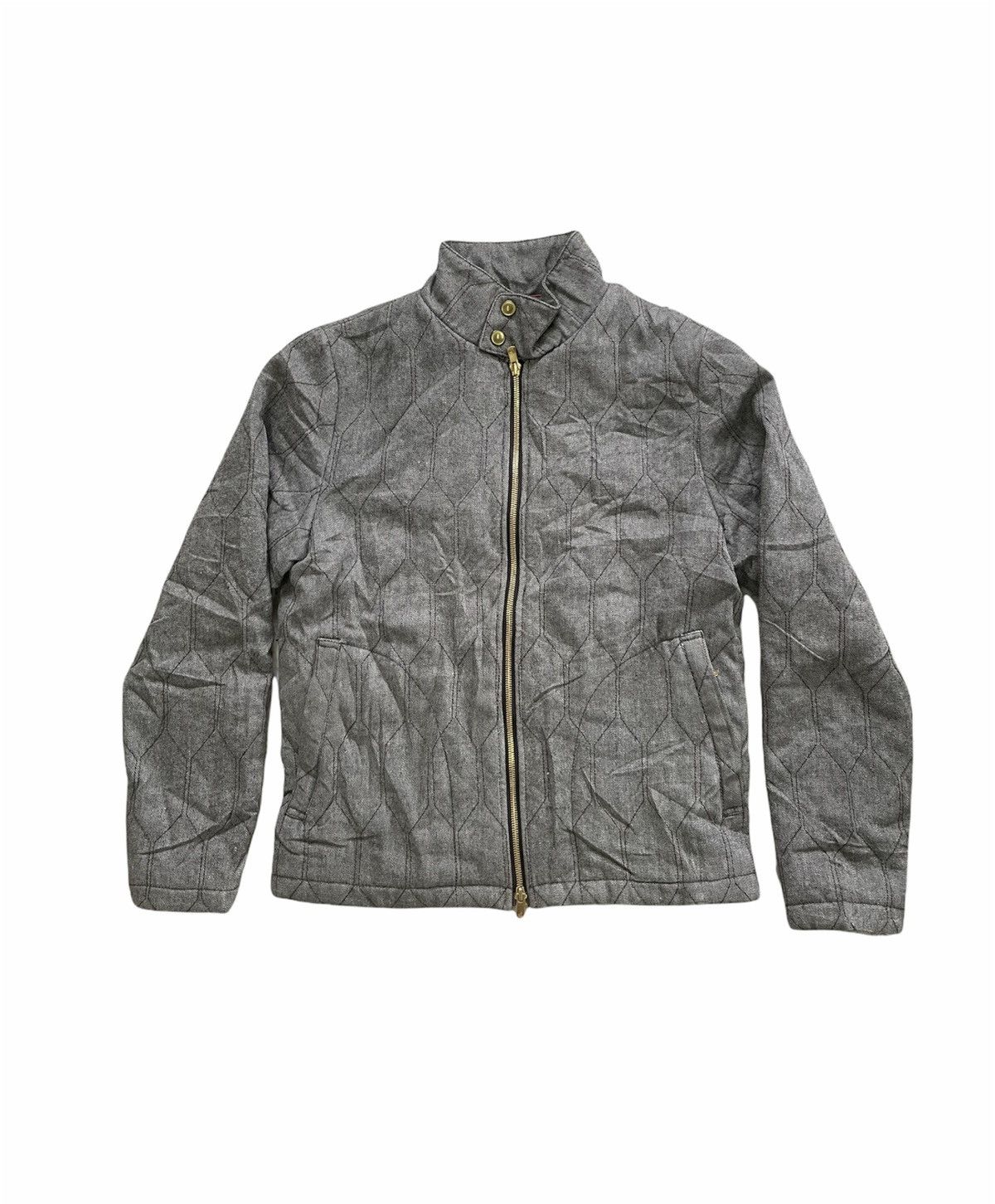 Japanese Brand Quesorvel quilted jacket Size US S / EU 44-46 / 1 - 1 Thumbnail