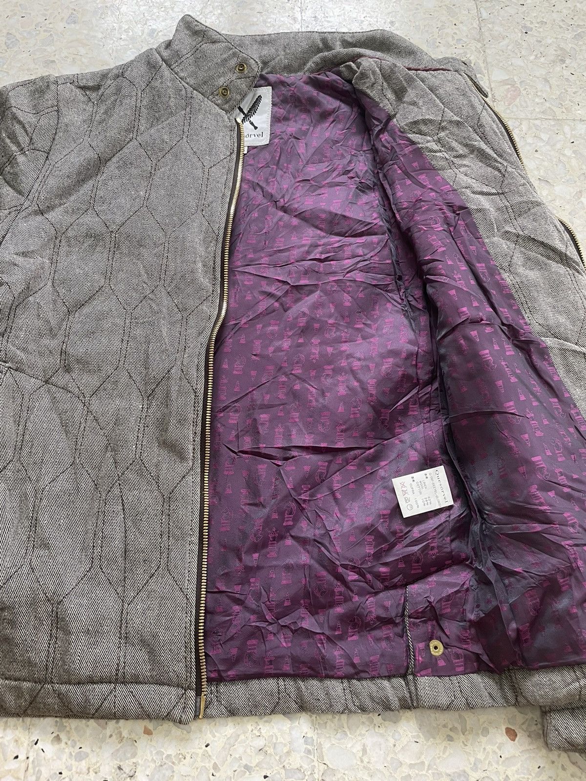 Japanese Brand Quesorvel quilted jacket Size US S / EU 44-46 / 1 - 2 Thumbnail
