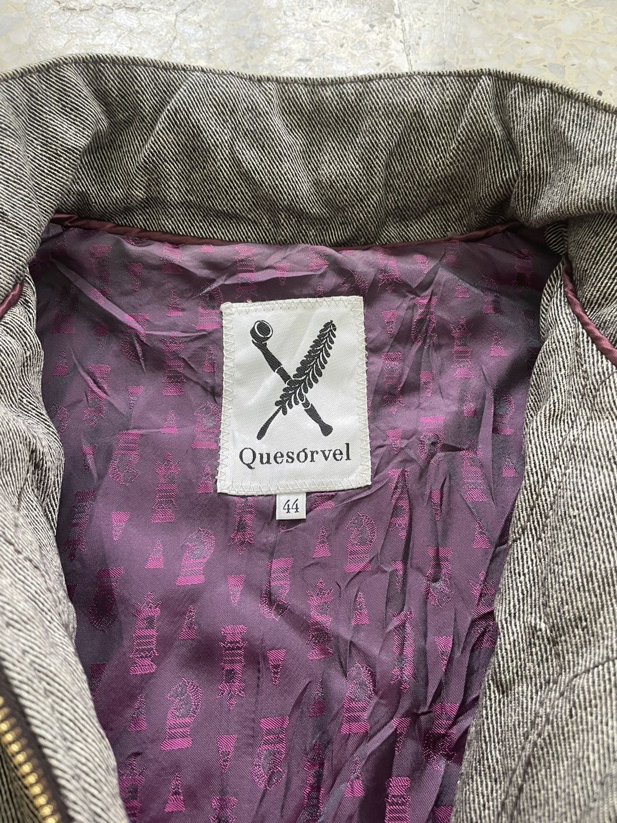 Japanese Brand Quesorvel quilted jacket Size US S / EU 44-46 / 1 - 3 Thumbnail