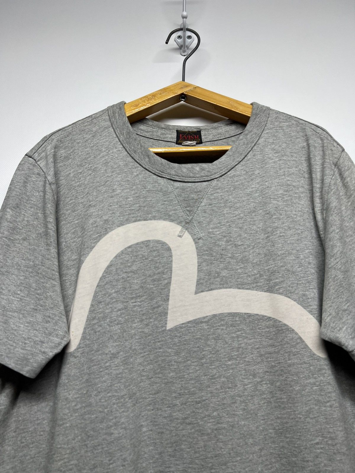 Evisu × Japanese Brand × Vintage Vintage Y2k Evisu Big Logo T-Shirt 00’s Size US M / EU 48-50 / 2 - 1 Thumbnail