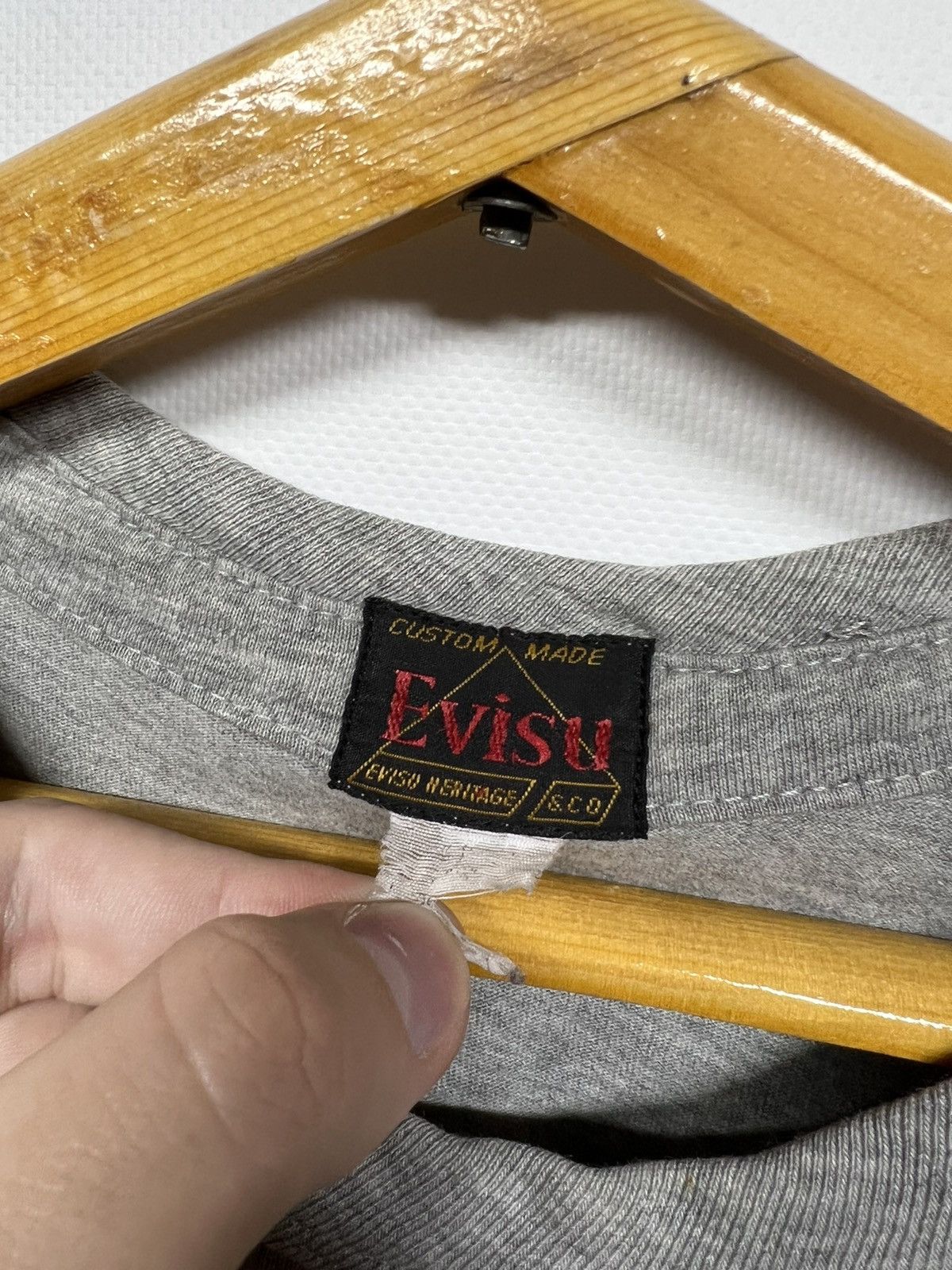 Evisu × Japanese Brand × Vintage Vintage Y2k Evisu Big Logo T-Shirt 00’s Size US M / EU 48-50 / 2 - 10 Thumbnail