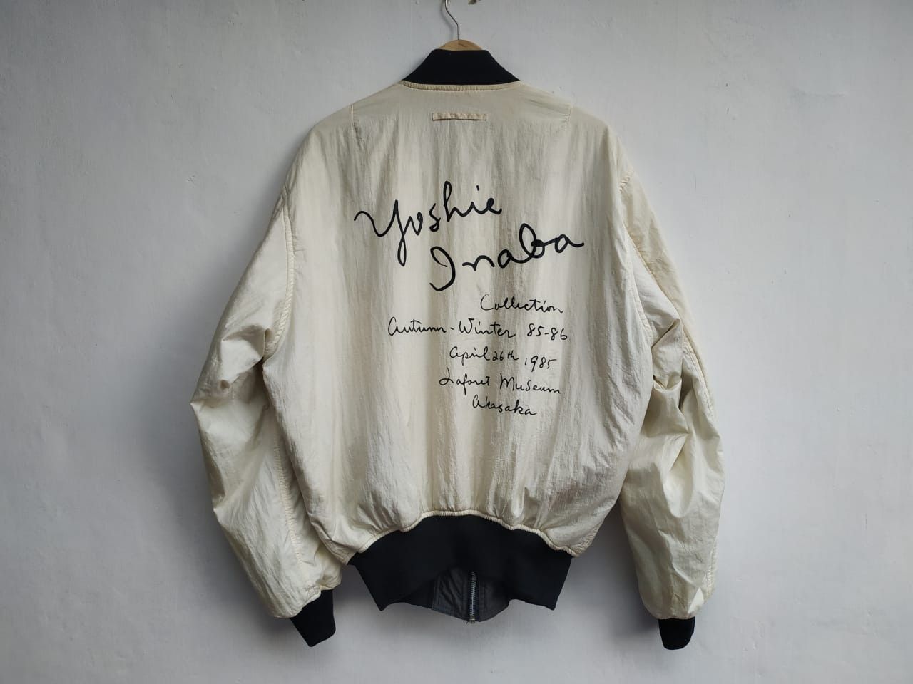AW 85-86, Yoshie Inaba Bomber Jacket