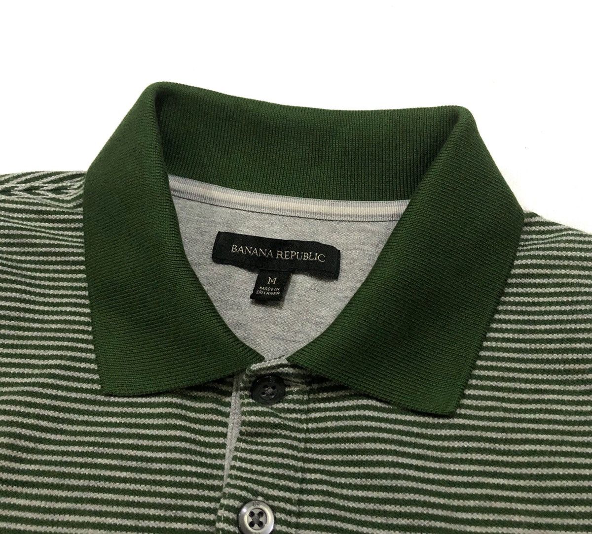 Banana Republic Banana Republic Stripe Polo Shirt Size US M / EU 48-50 / 2 - 3 Thumbnail