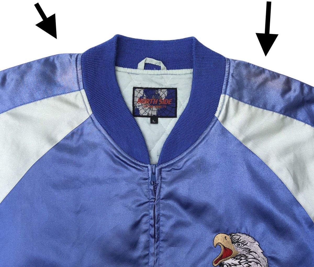 Vintage Japanese Brand Yokosuka Embroidery Souvenirs Sukajan Jacket Size US L / EU 52-54 / 3 - 16 Thumbnail