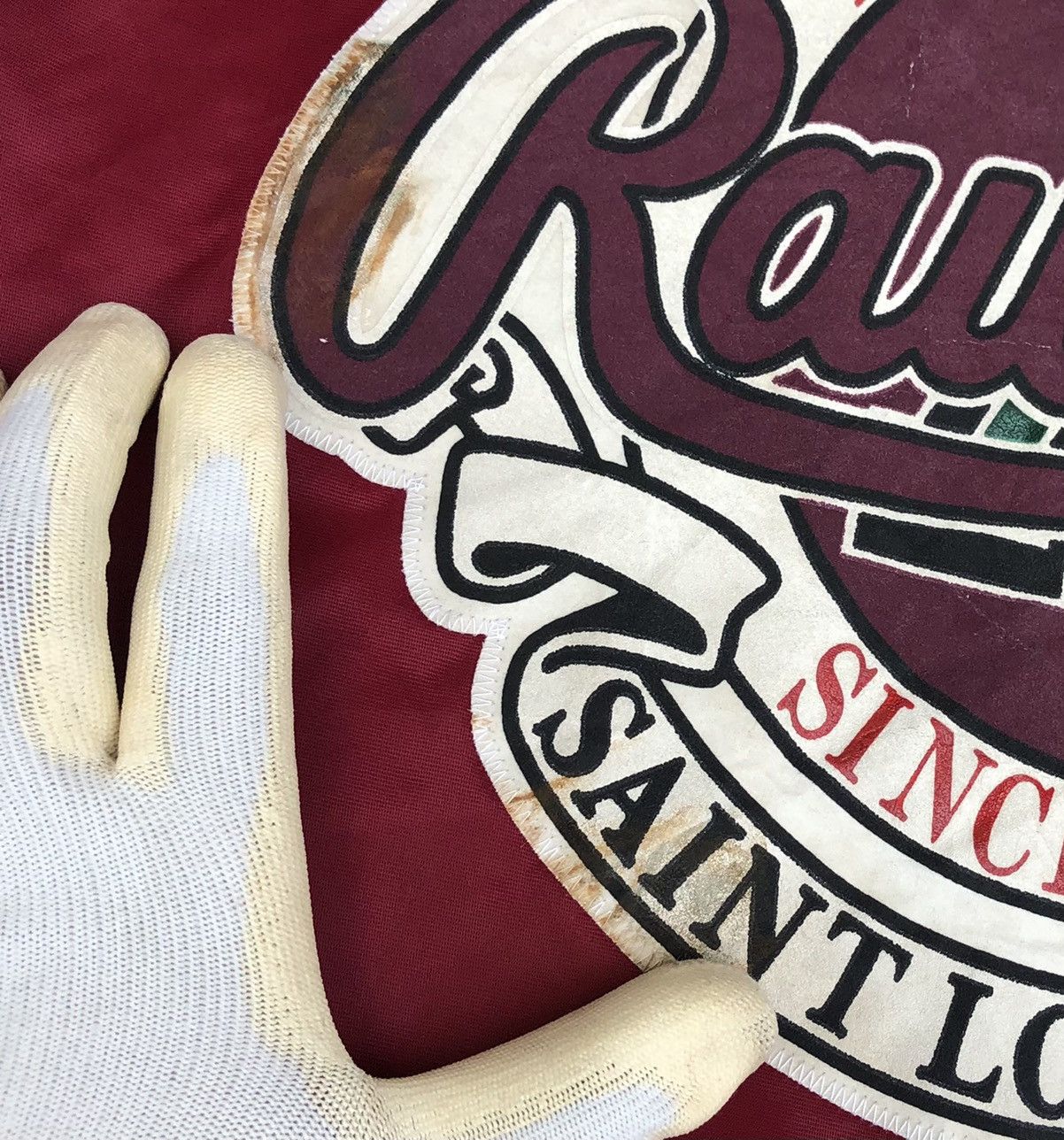Vintage Rawling St Louis U. S. A Big Logo Varsity Jacket Size US M / EU 48-50 / 2 - 23 Thumbnail