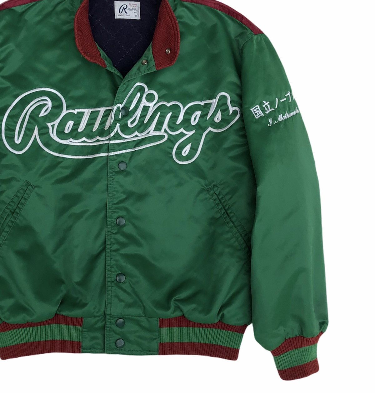 Vintage Rawling St Louis U. S. A Big Logo Varsity Jacket Size US M / EU 48-50 / 2 - 5 Thumbnail