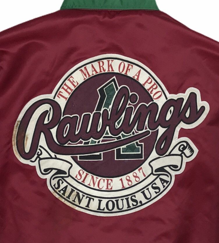 Vintage Rawling St Louis U. S. A Big Logo Varsity Jacket Size US M / EU 48-50 / 2 - 21 Thumbnail