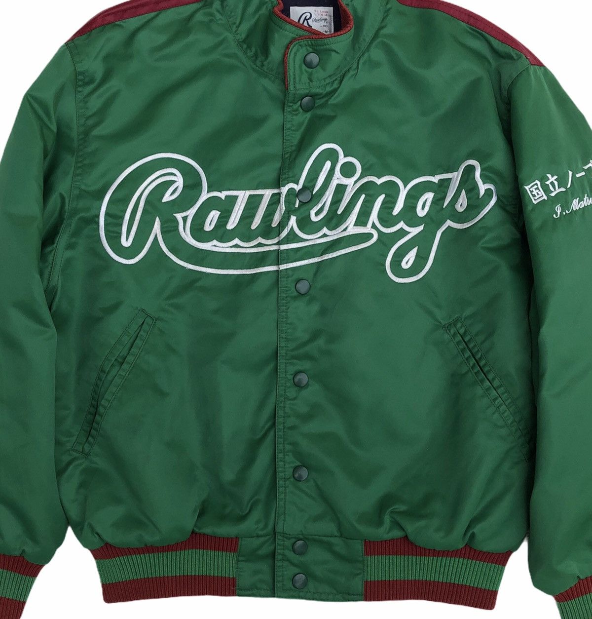Vintage Rawling St Louis U. S. A Big Logo Varsity Jacket Size US M / EU 48-50 / 2 - 3 Thumbnail
