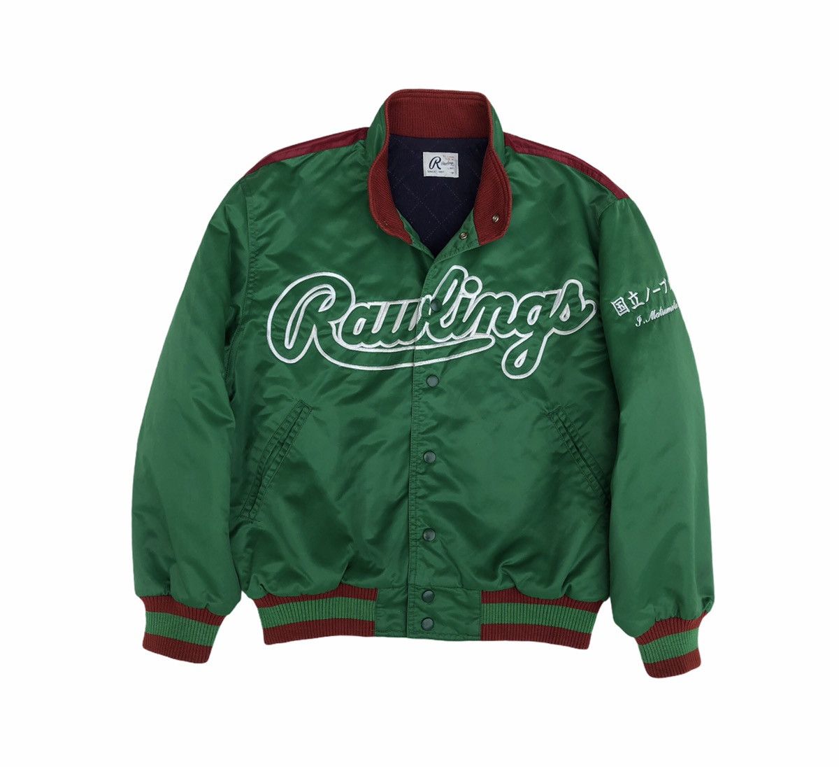 Vintage Rawling St Louis U. S. A Big Logo Varsity Jacket Size US M / EU 48-50 / 2 - 1 Thumbnail