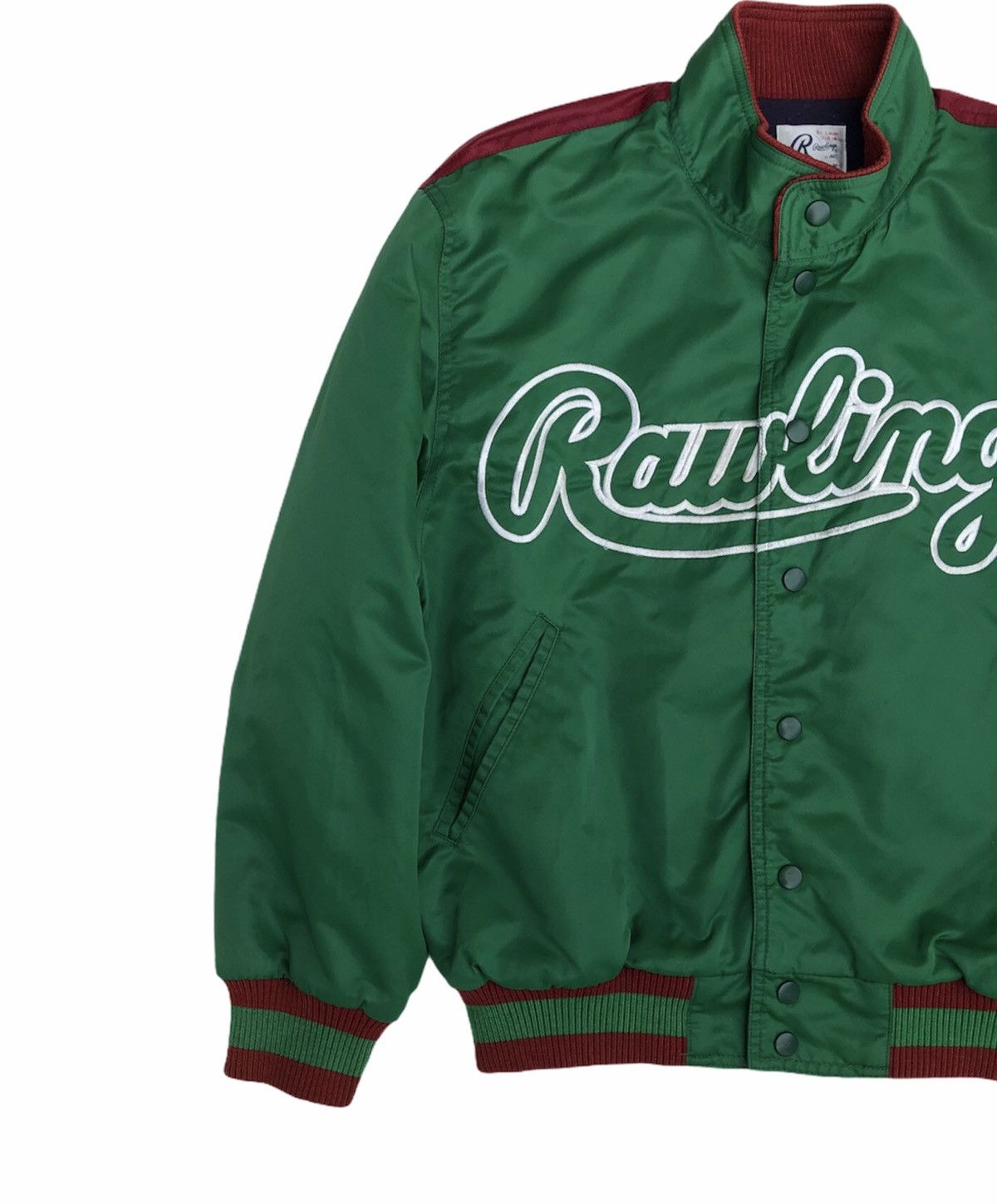 Vintage Rawling St Louis U. S. A Big Logo Varsity Jacket Size US M / EU 48-50 / 2 - 4 Thumbnail