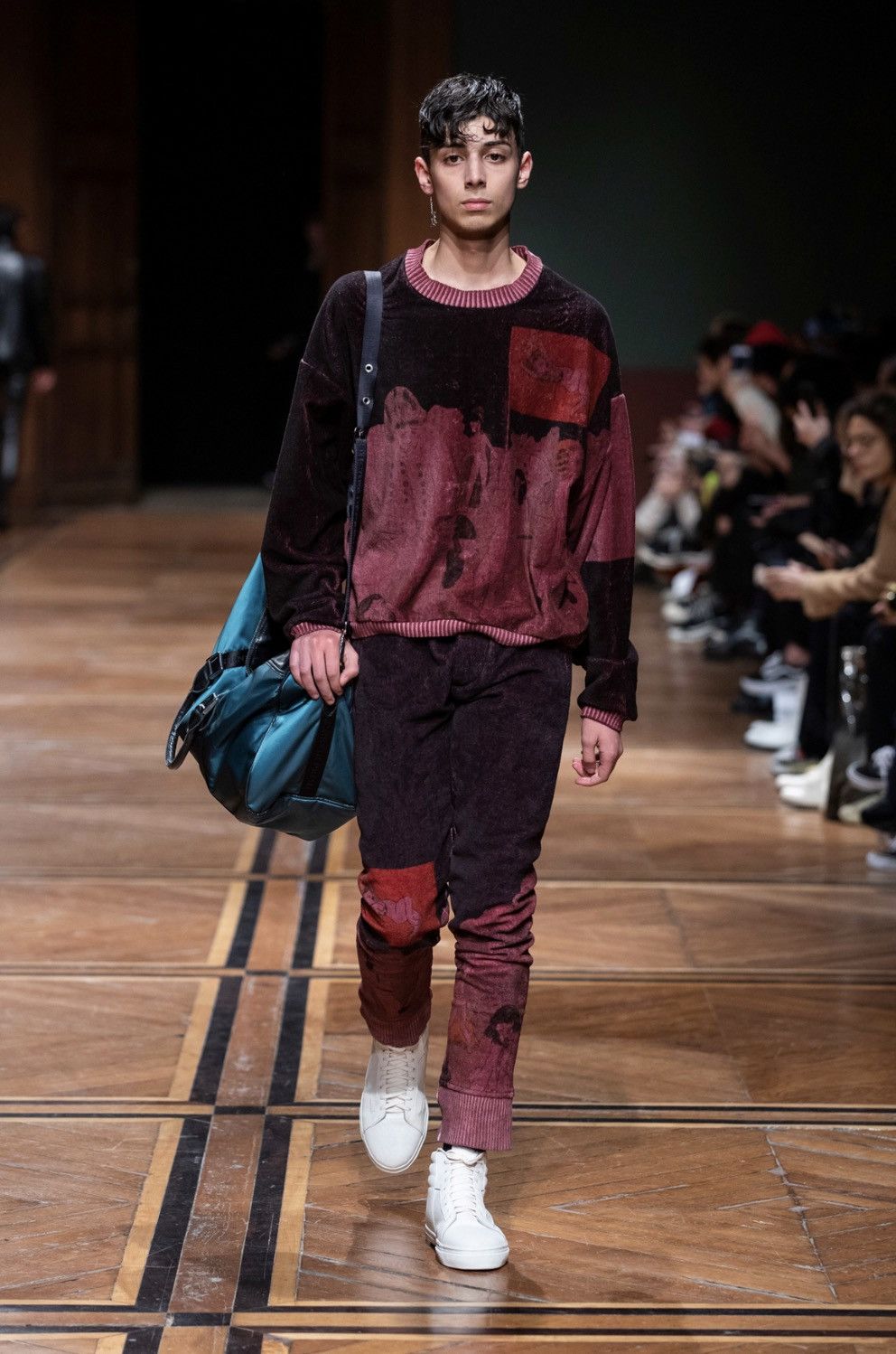 Enfants Riches Deprimes 🚭MUSEUM LEVEL🚭ERD SS19 Runway Henry Darger Velour Sweater Size US M / EU 48-50 / 2 - 3 Thumbnail