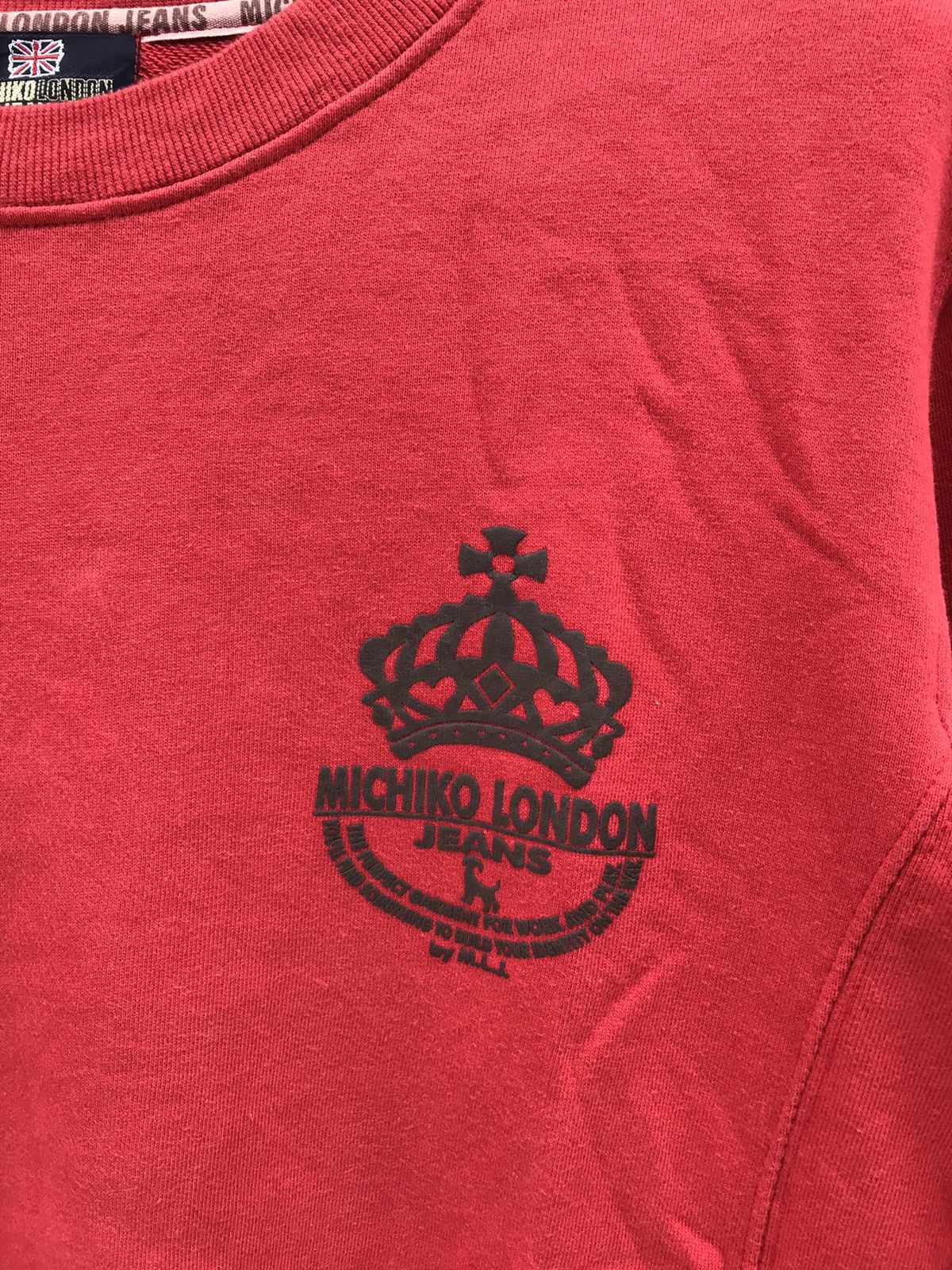 Michiko Koshino London Michiko London Jeans Big Logo Sweatshirt Size US M / EU 48-50 / 2 - 3 Thumbnail