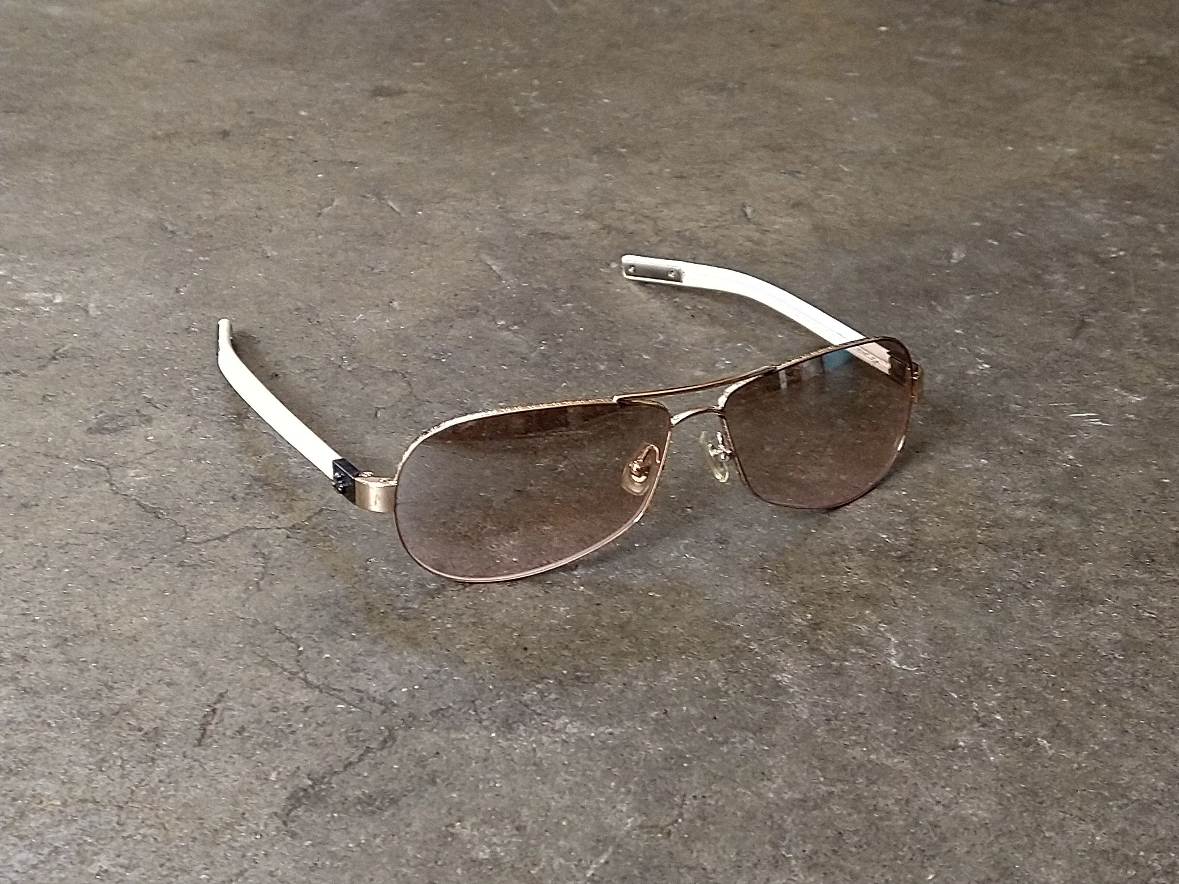 Chrome Hearts Chrome Hearts Red Riot Sunglasses Silver White Aviator Size ONE SIZE - 2 Thumbnail