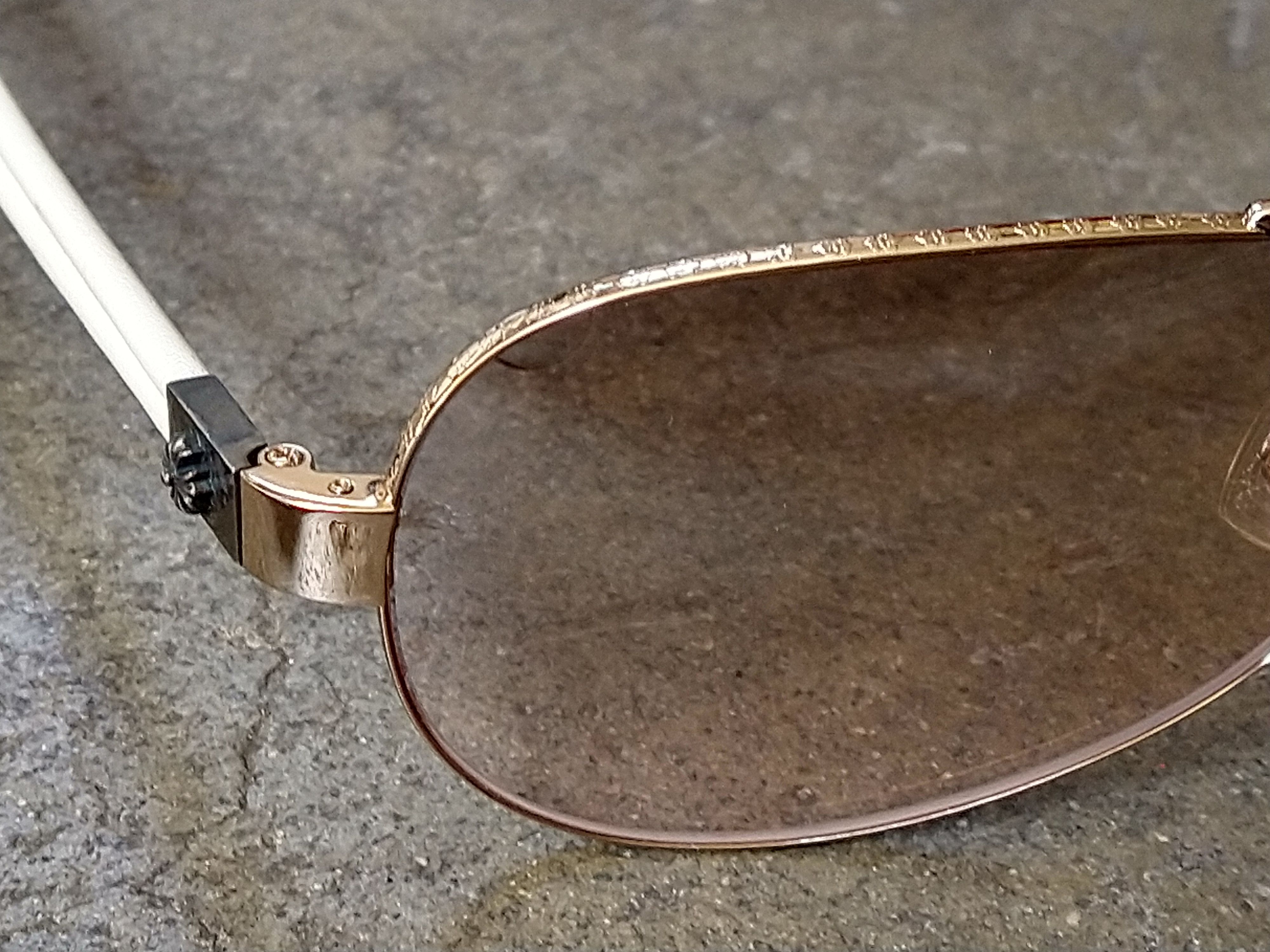 Chrome Hearts Chrome Hearts Red Riot Sunglasses Silver White Aviator Size ONE SIZE - 5 Thumbnail