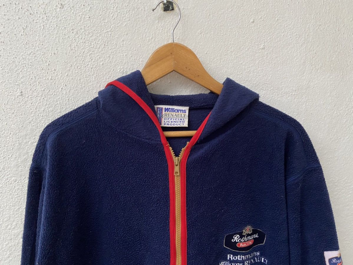 Gear for Sports Vintage 1995 Rothmans Racing William Renault Fleece Jacket Size US L / EU 52-54 / 3 - 3 Thumbnail